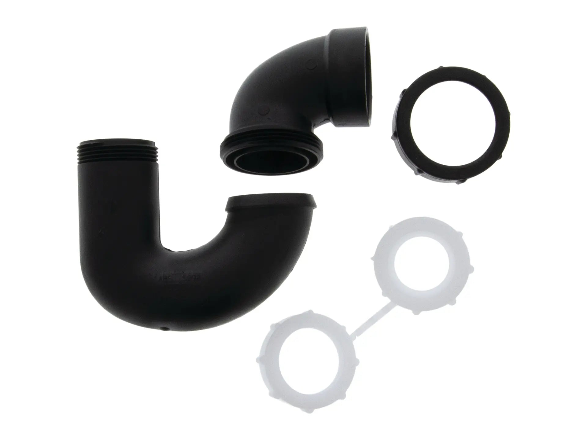 NIBCO I603000, 1-1/2 in.x1-1/4 in. OR 1-1/2 in. P-Trap with Union Joint L.A. Pattern Hub x SJ
