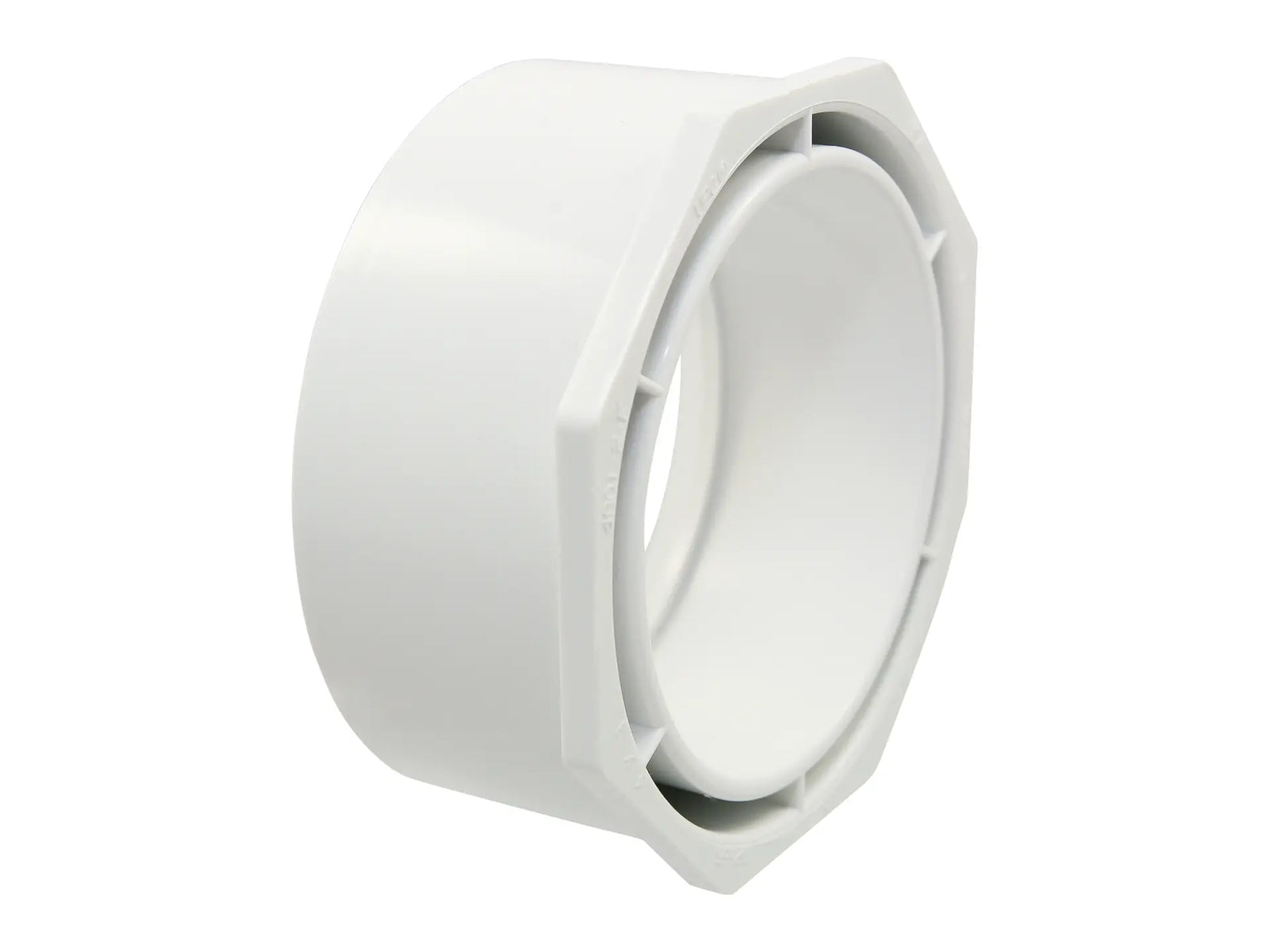 NIBCO K015550, 4 in. x 3 in. Flush Bushing Spg x H PVC DWV 4801-2-F