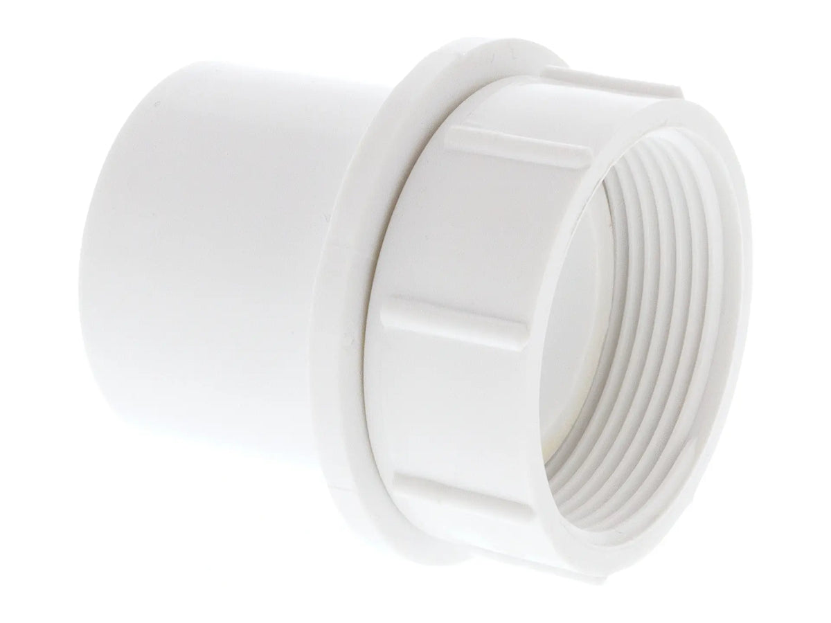 NIBCO K026950, 1-1/2 in. x 1-1/2 in. SPGxFIPT Swivel Adapter PVC 4803-2-SWEL
