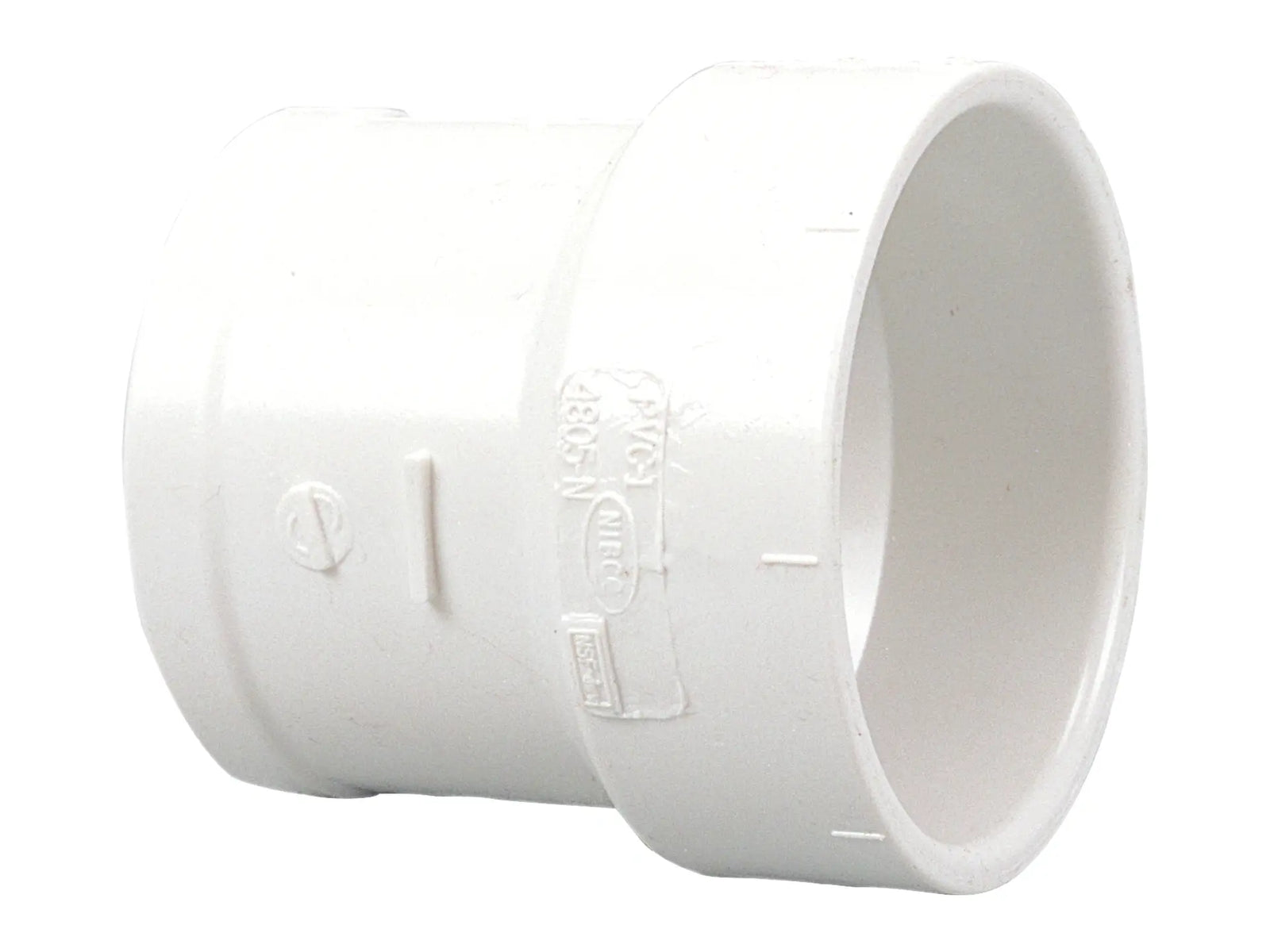 NIBCO K041100, 3 in. x 3 in. Soil Pipe Adapter H x No Hub PVC DWV 4805-N