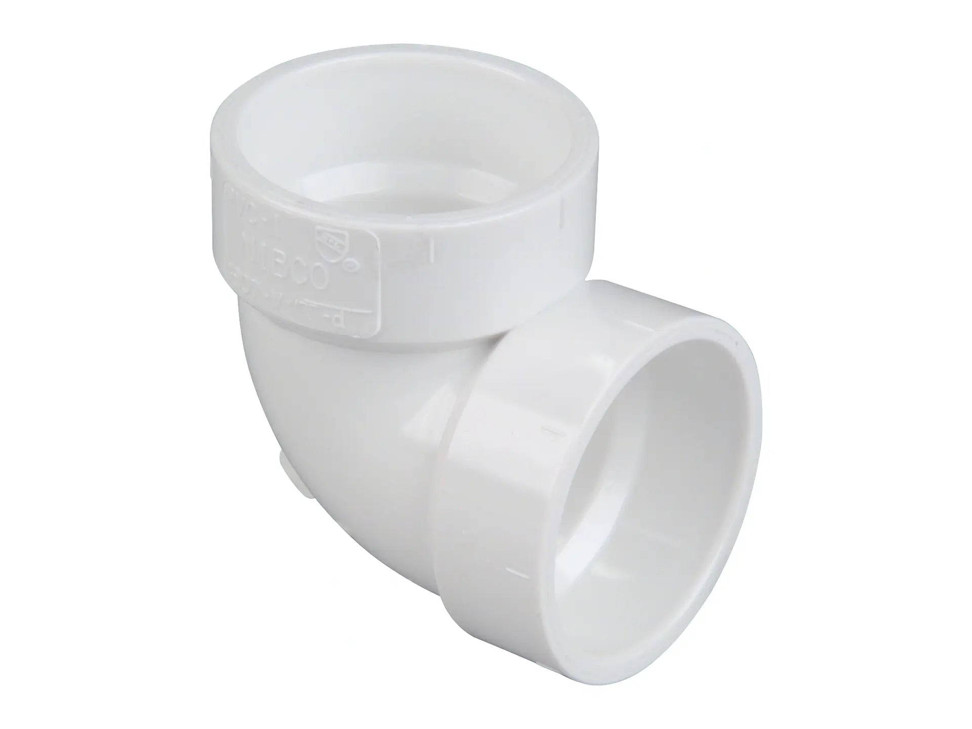 NIBCO K053600, 3 in. x 3 in. 90° Vent Elbow H x H PVC DWV 4807-V