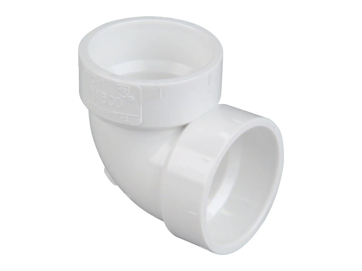 NIBCO K053700, 4 in. x 4 in. 90° Vent Elbow H x H PVC DWV 4807-V