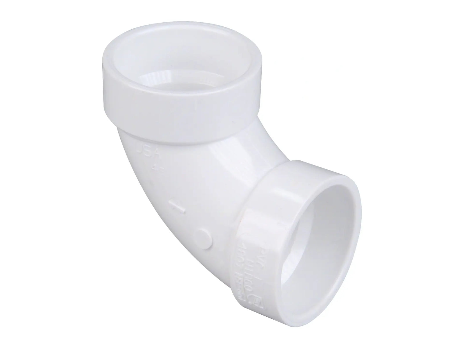 NIBCO K055550, 3 in. x 3 in. 90° Elbow H x H PVC DWV 4807