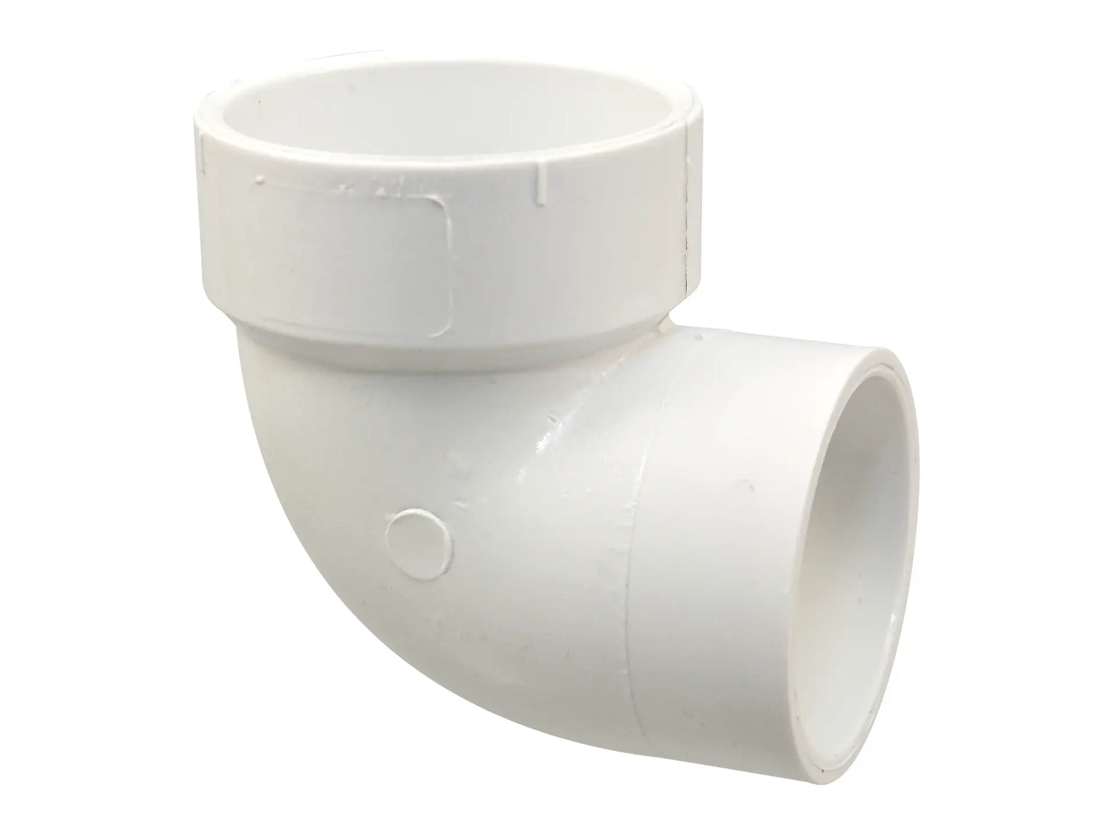 NIBCO K057550, 3 in. x 3 in. 90° Street Vent Elbow Spg x H PVC DWV 4807-2-V