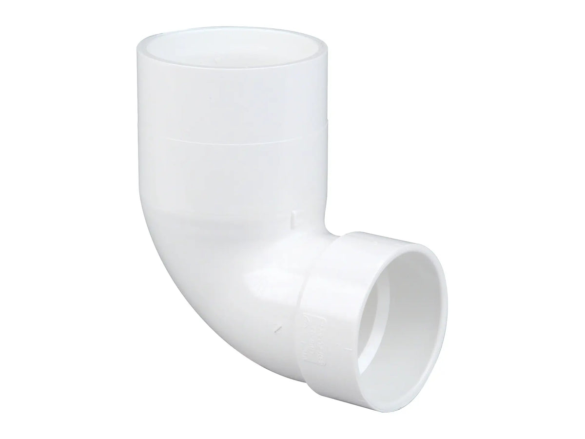 NIBCO K058250, 4 in. x 3 in. 90° Closet Street Elbow PVC DWV 4807-2-CL