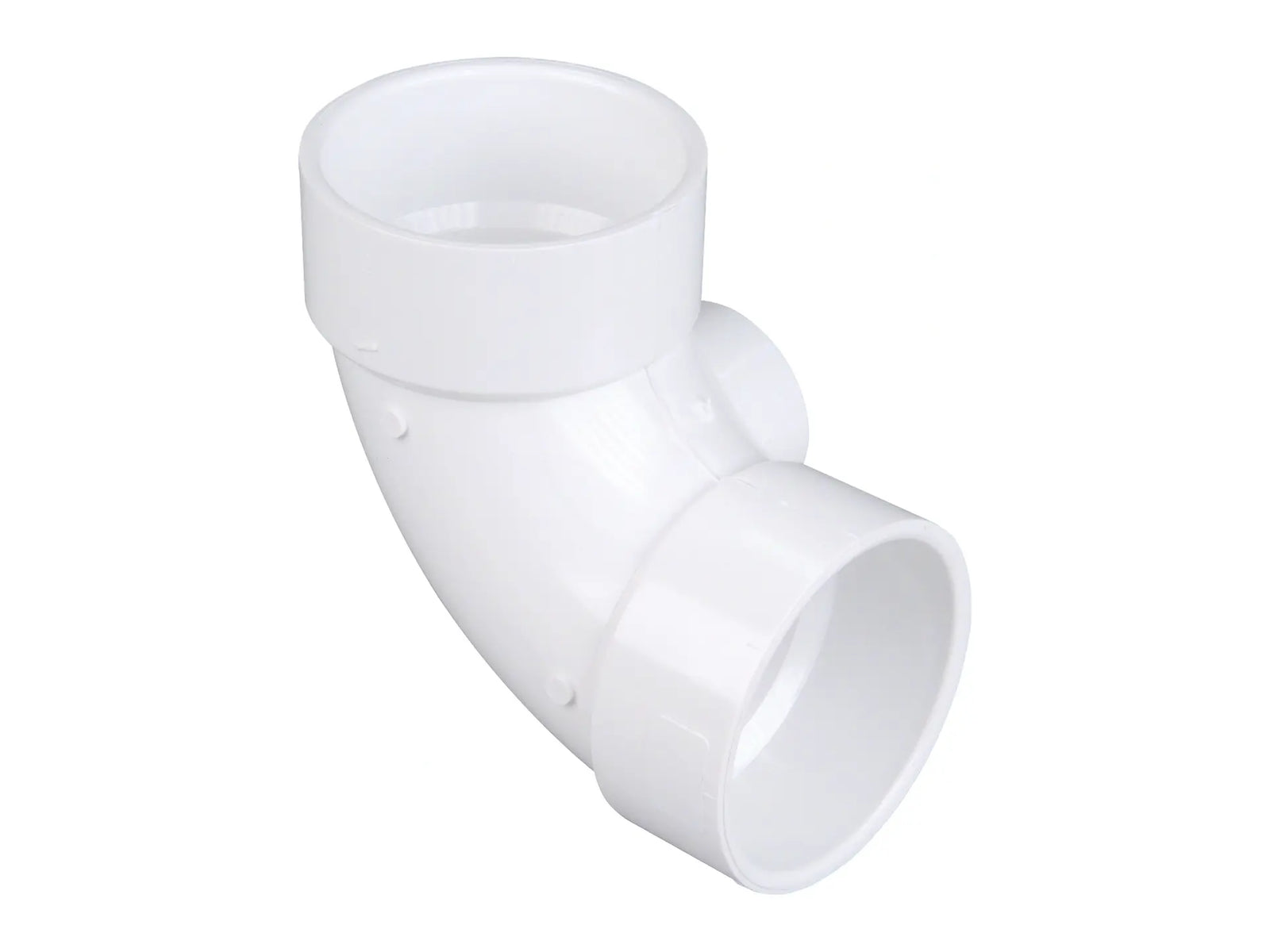 NIBCO K068300, 3 in. x 3 in. x 1-1/2 in. 90° Elbow with Side Inlet H x H x H PVC DWV 4807-9