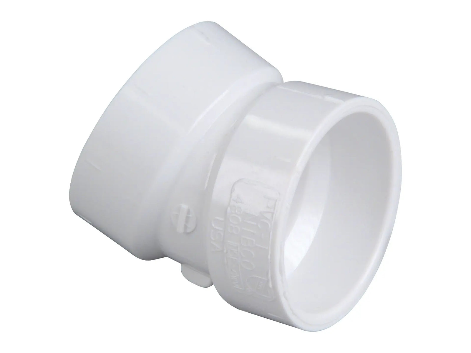 NIBCO K079300, 1-1/2 in. x 1-1/2 in. 22-1/2° Elbow H x H PVC DWV 4808