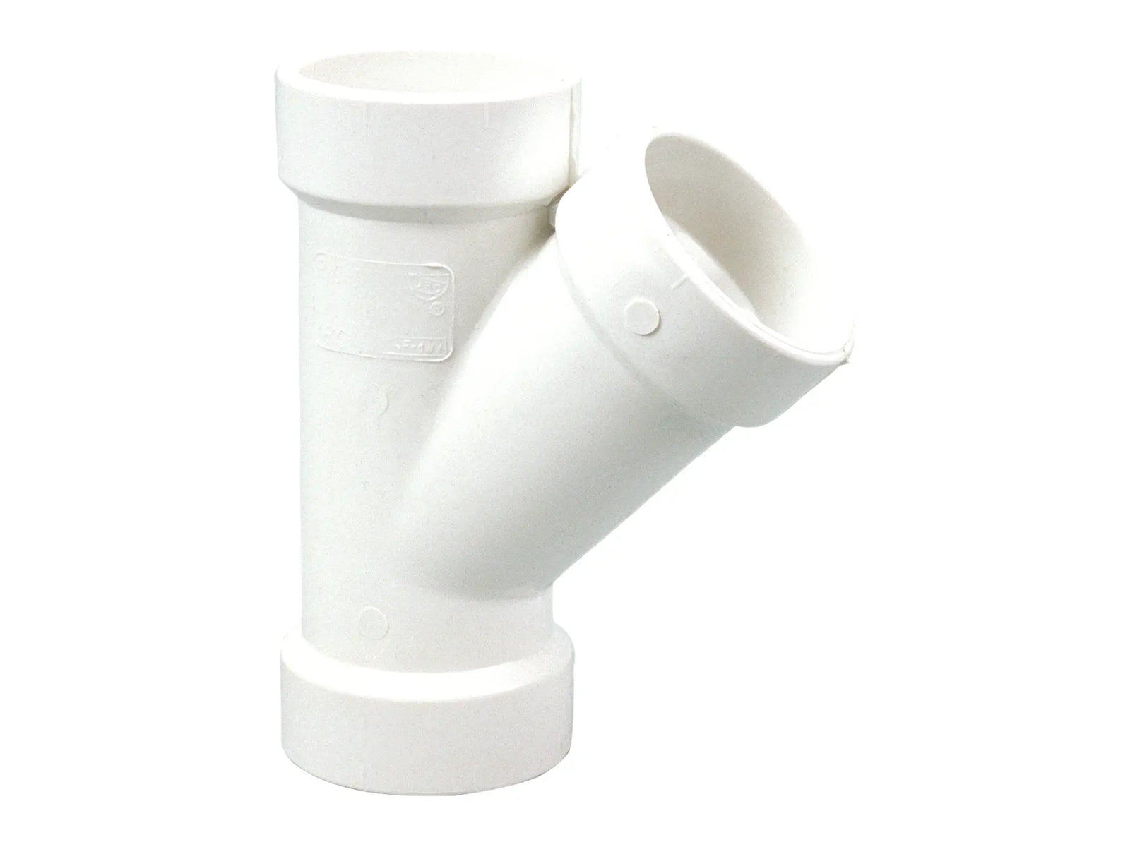 NIBCO K090000, 1-1/4 in. x 1-1/4 in. 45° Wye H x H x H PVC DWV 4810