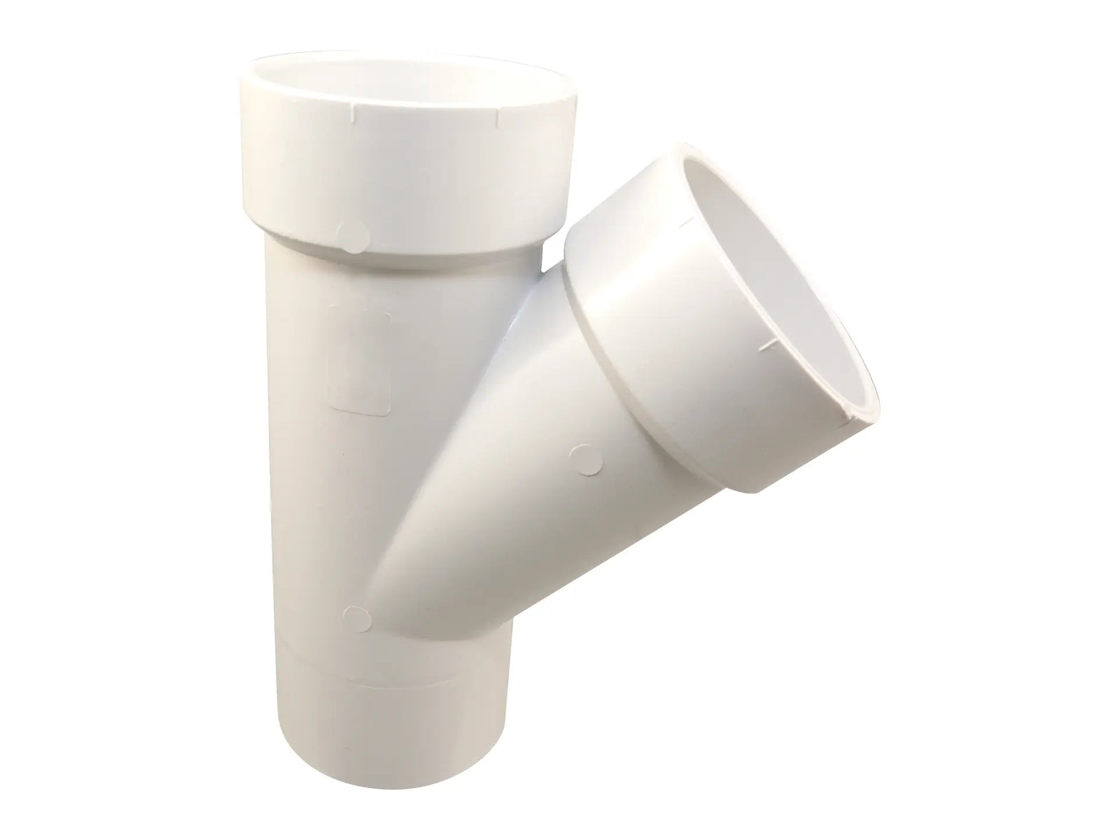NIBCO K097500, 4 in. x 4 in. x 4 in. 45° Street Wye Spg x H x H PVC DWV 4810-2