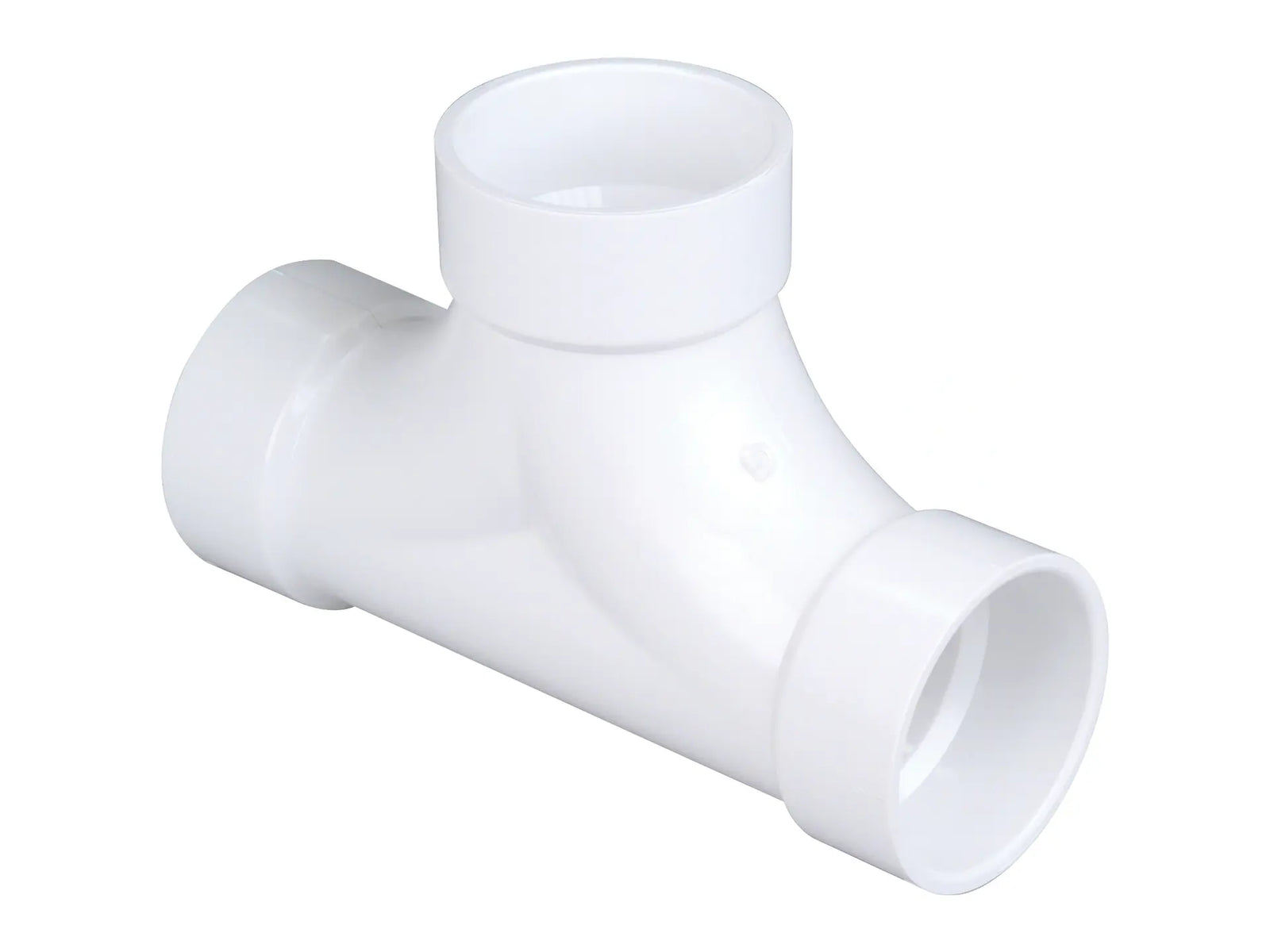 NIBCO K138060, 3 in. x 3 in. x 3 in. Cleanout Tee H x H x H PVC DWV 4811-C
