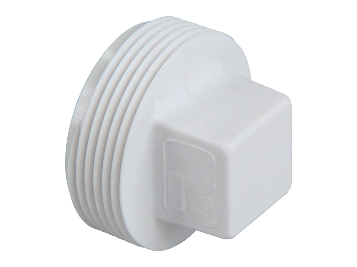 NIBCO K177400, 4 in. Plug MIPT PVC DWV 4818