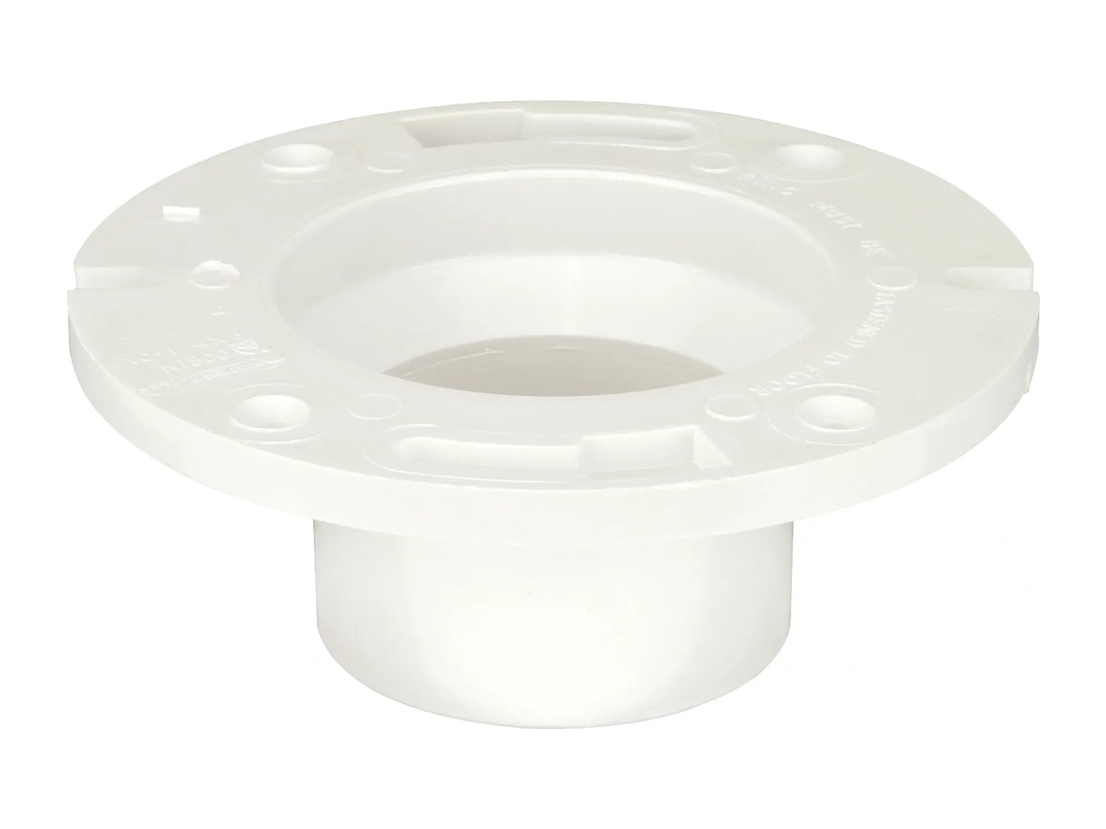 NIBCO K355310, 4 in. x 3 in. Closet Flange Spg PVC DWV 4851-2