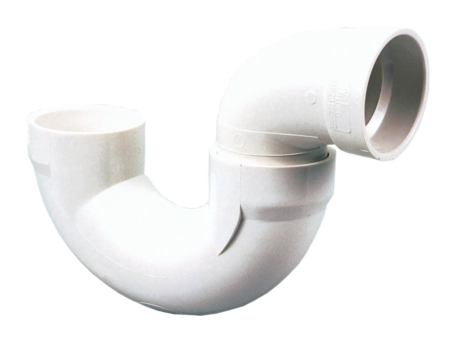 NIBCO K565300, 1-1/2 in. x 1-1/2 in. P-Trap Hub x Hub PVC DWV 4885