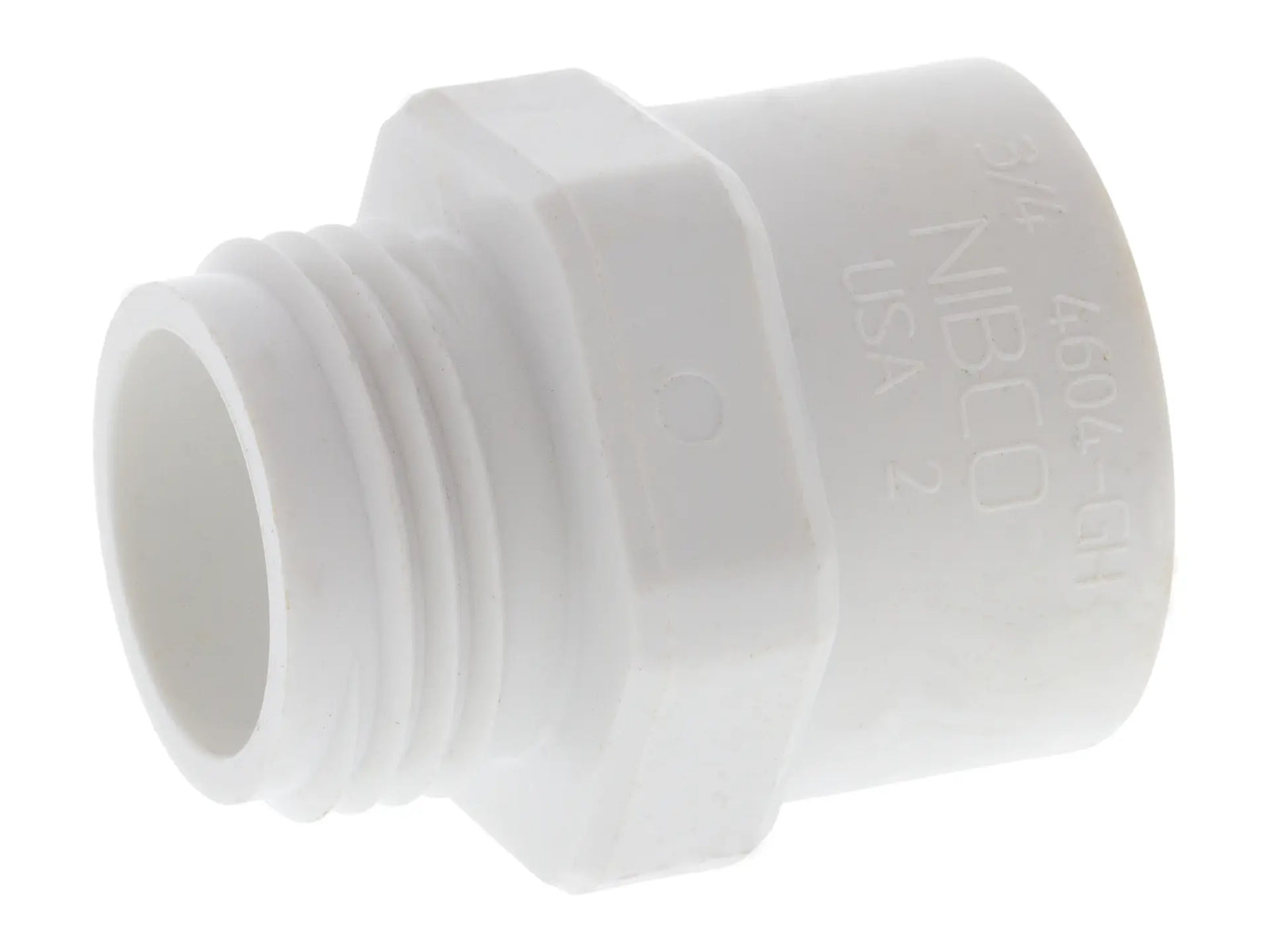 NIBCO L022000, 3/4 in. x 1/2 in. MGHxSLIP Adapter PVC 40 432-006