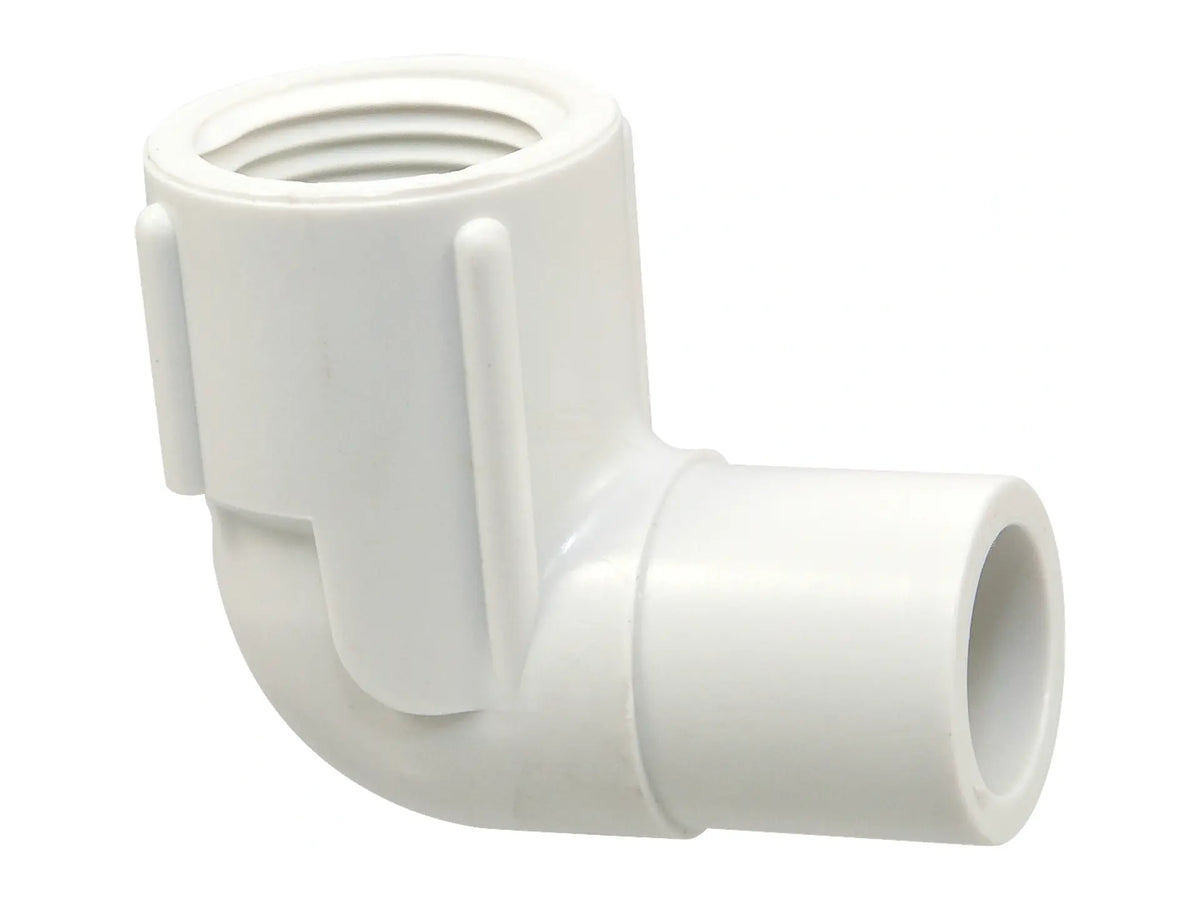NIBCO L061600P, 3/4 in. x 3/4 in. SPxF 90º Street Elbow PVC 40 411-007