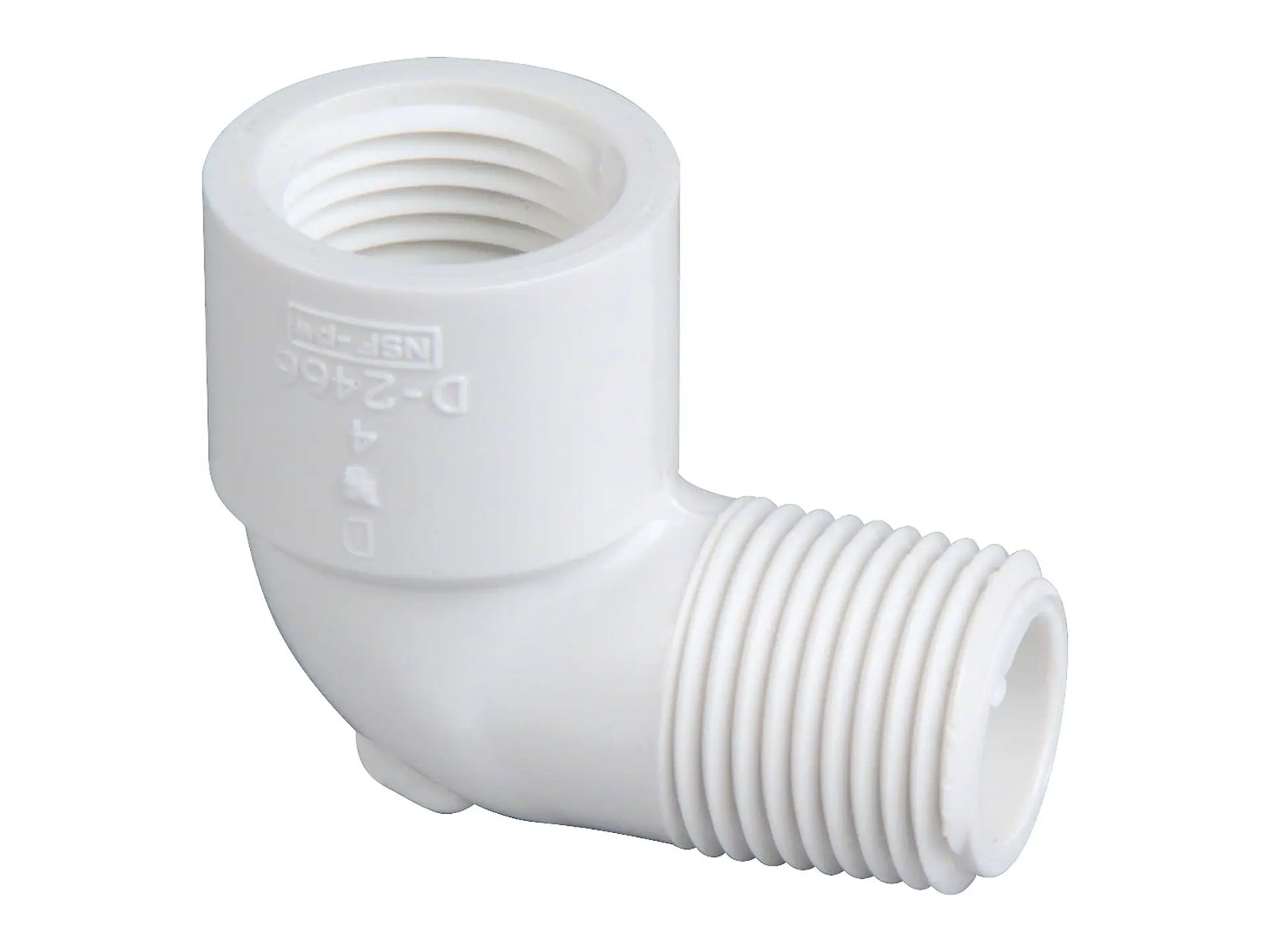 NIBCO L06740Y, 1-1/2 in. x 1-1/2 in. MxF 90º Street Elbow PVC 40 412-015