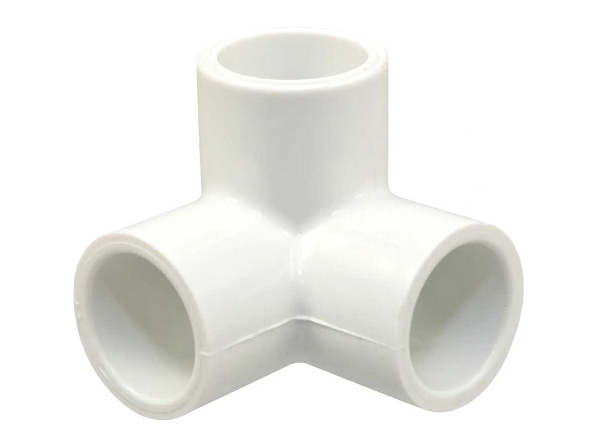 NIBCO L074500, 2in. x 2in. x 2in. 90° Elbow with Side Outlet Slip x Slip x Slip PVC Schedule 40