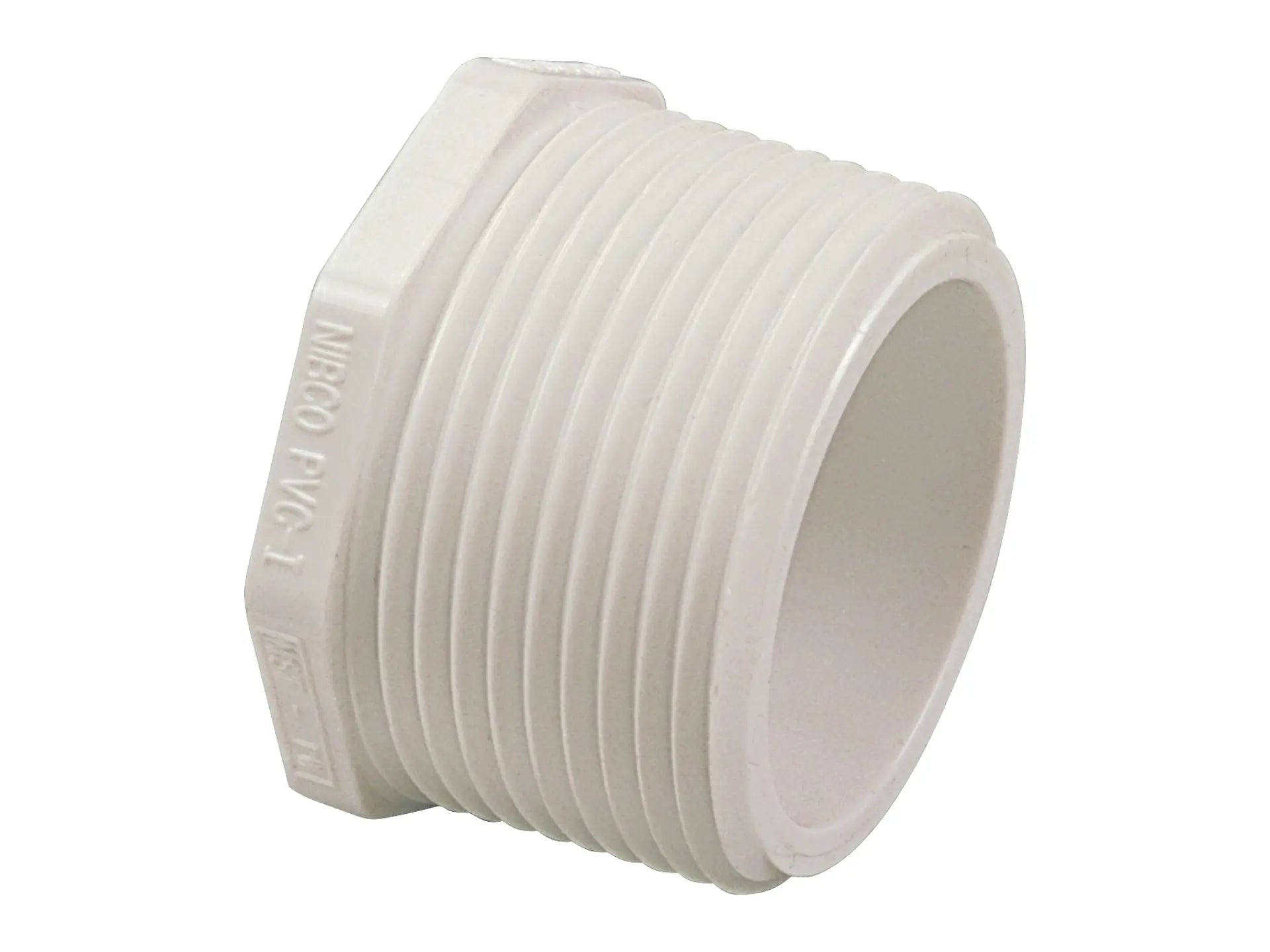NIBCO L170650P, 3 in. Plug MIPT PVC Schedule 40 450-030