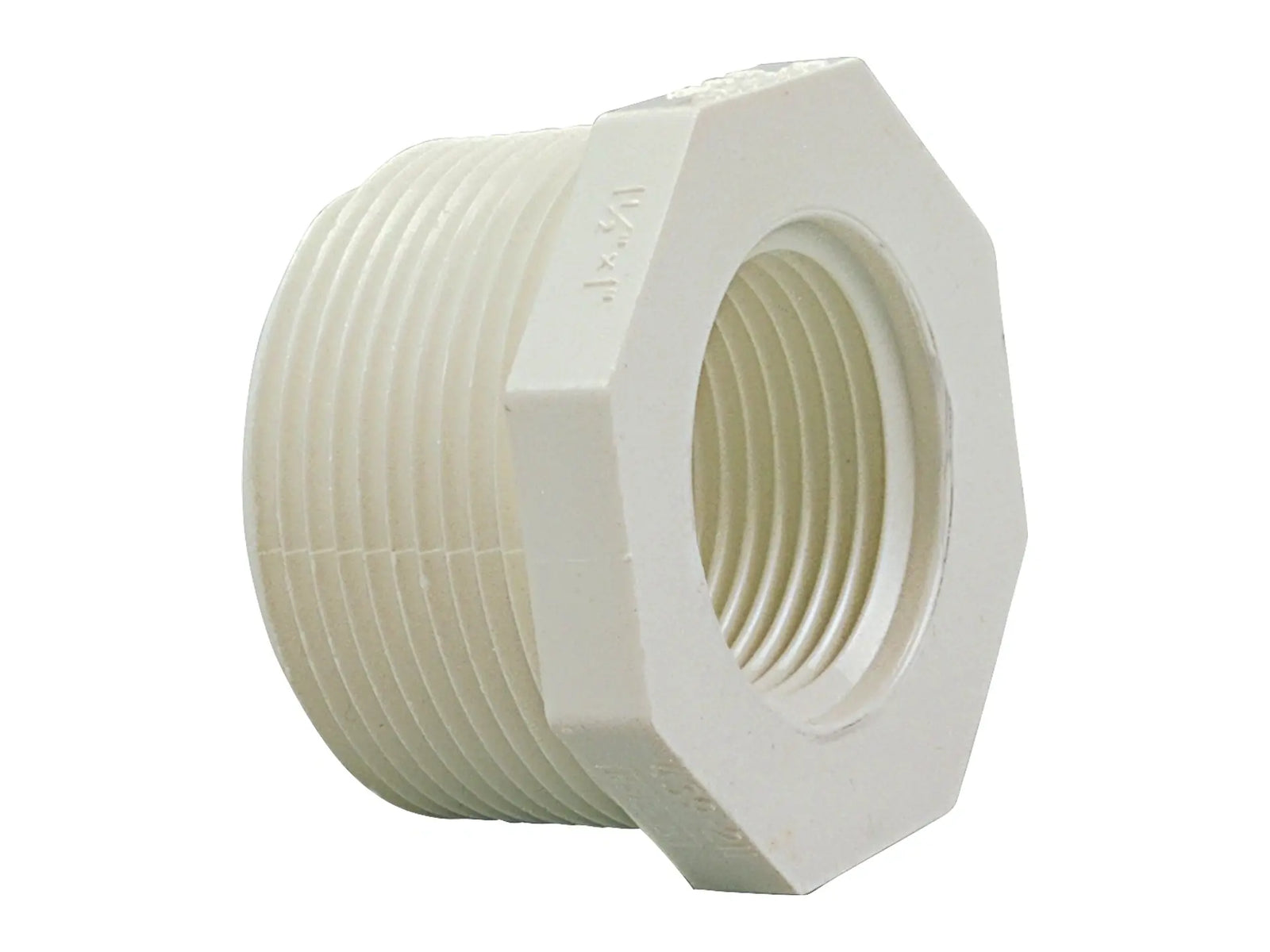 NIBCO L180800, 1/2 in. x 1/4 in. MxF Bushing PVC 40 439-072