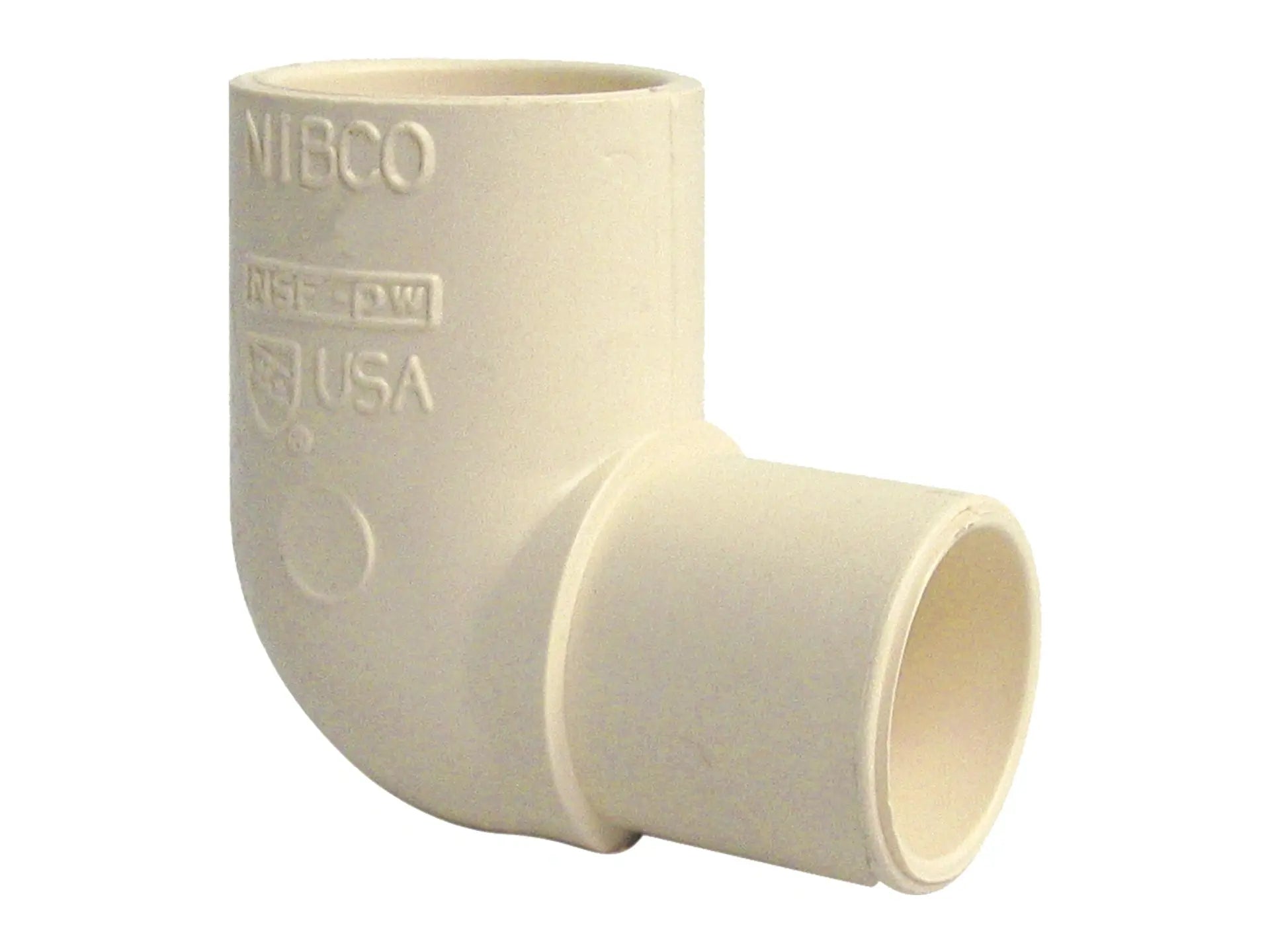 NIBCO M059100, 1/2 in. x 1/2 in. 90° Street Elbow Spg x Slip CPVC-CTS 4707-2