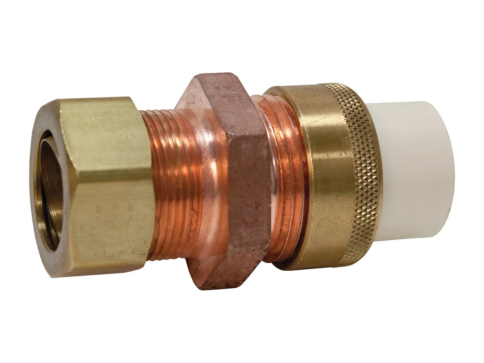 NIBCO M26500L, 1/2 in. x 1/2 in. Union CPVC Slip x Copper Silicon Alloy Compression Lead-Free