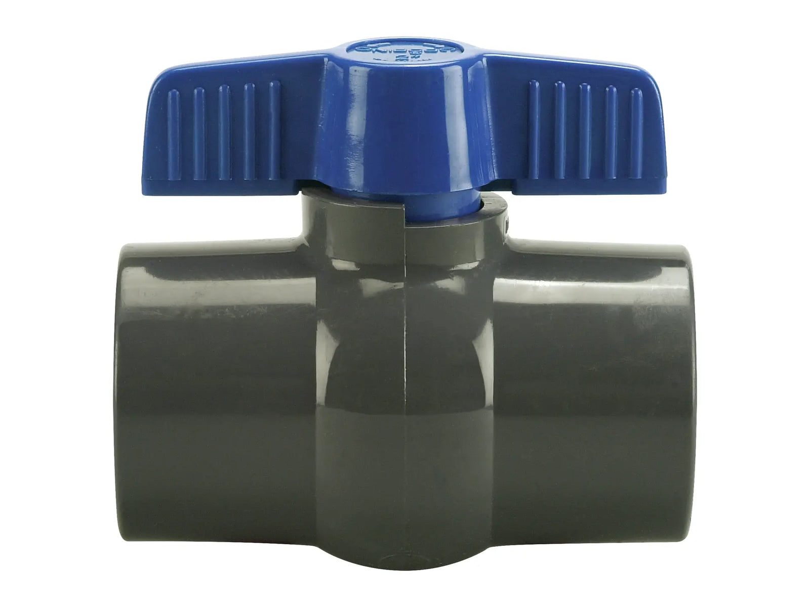 NIBCO MA064AB, 1-1/4 in. Ball Valve Socket, Compact Economy, PVC Schedule 80, EPDM S45CEE