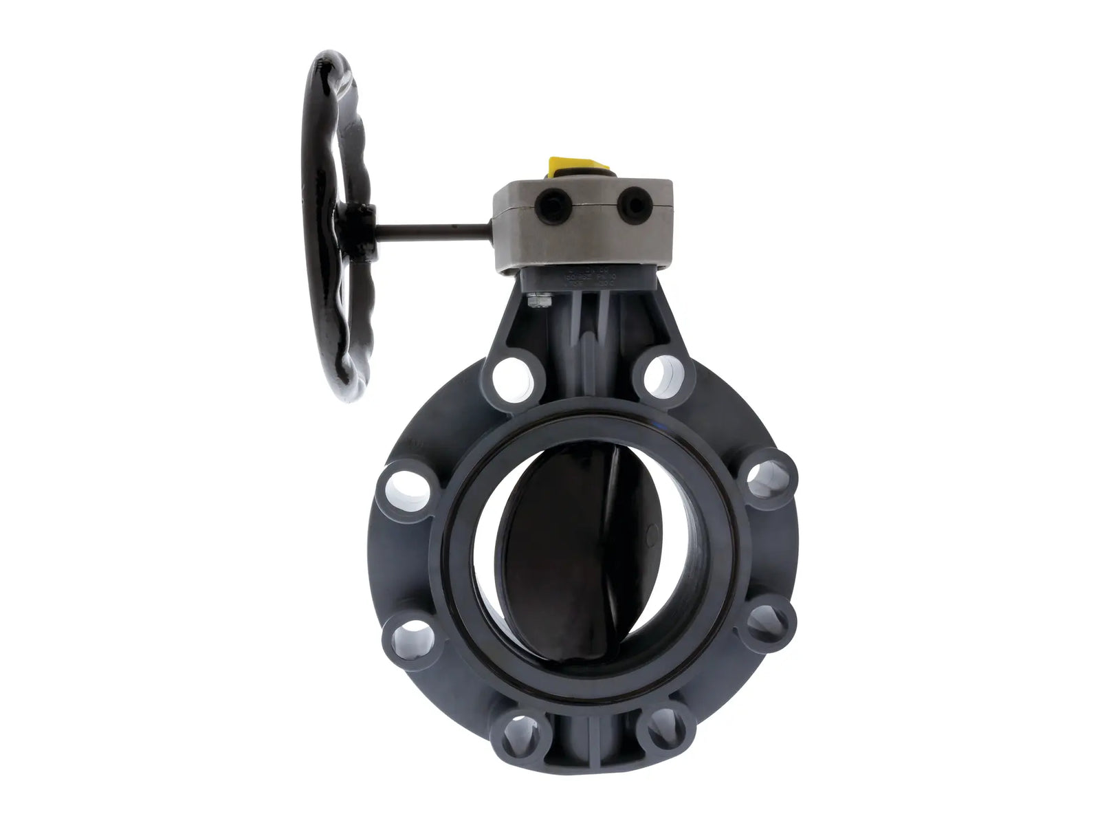 NIBCO MA216AK, 6 in. Butterfly Valve Model C, PVC Schedule 80, EPDM W45BGE5