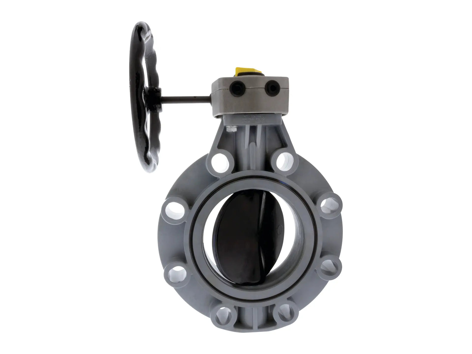 NIBCO MB220AL, 8 in. Butterfly Valve Model C, Corzan CPVC Schedule 80, FKM W51BGV0