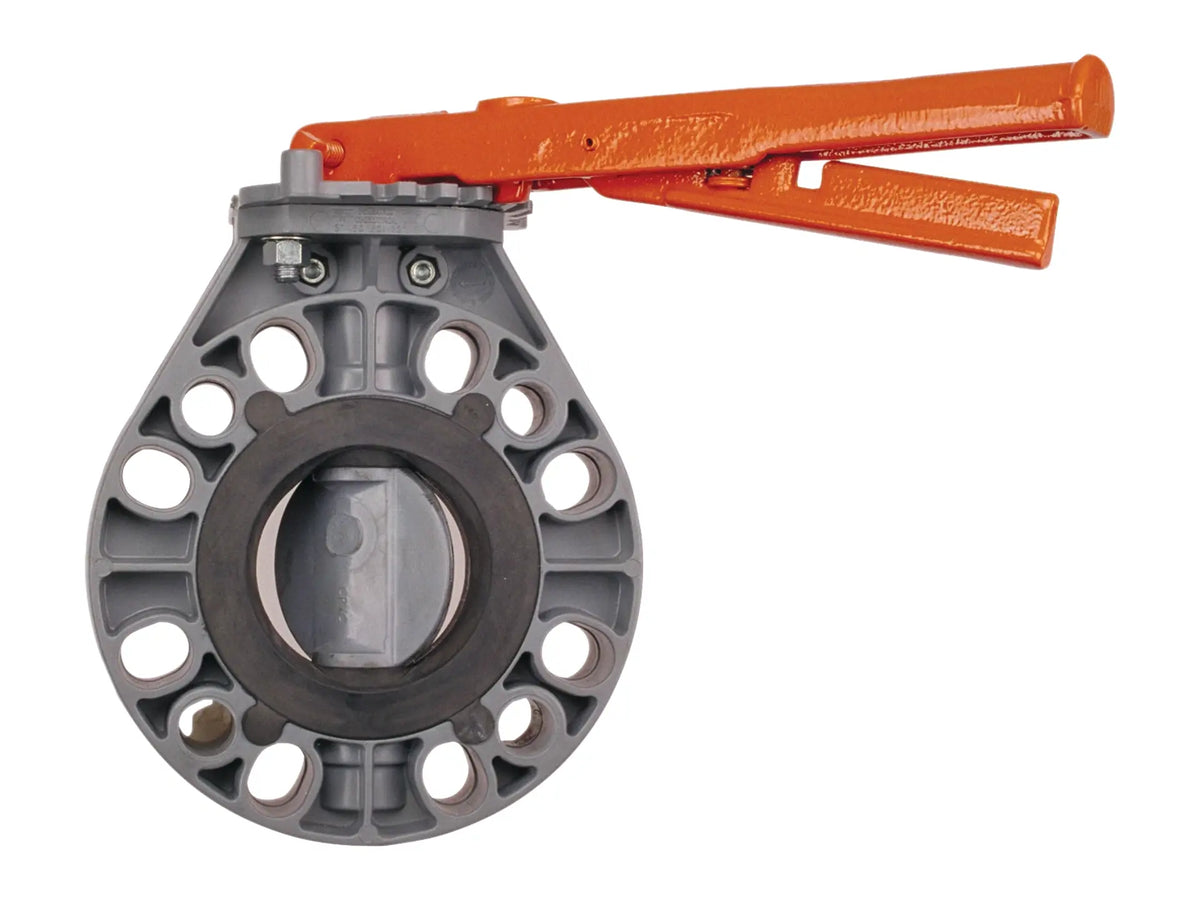 NIBCO MB366AF, 3 in. Butterfly Valve Model B, Corzan CPVC Schedule 80, EPDM W51BFELH
