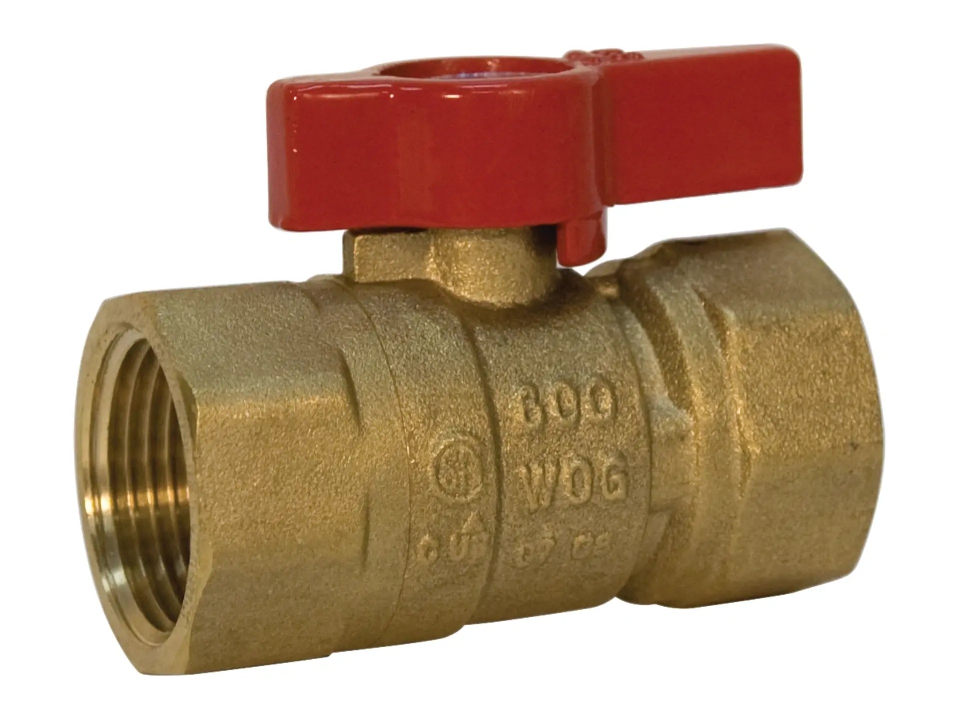 NIBCO N01211A, 1 in. Gas Ball Valve Female x Female, Lever Handle GB-1A