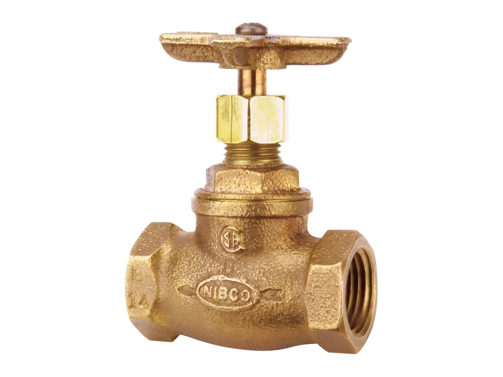 NIBCO N41BD0B, 1-1/4 in. Gate Valve Bronze, Irrigation, Compact Design T-29-K