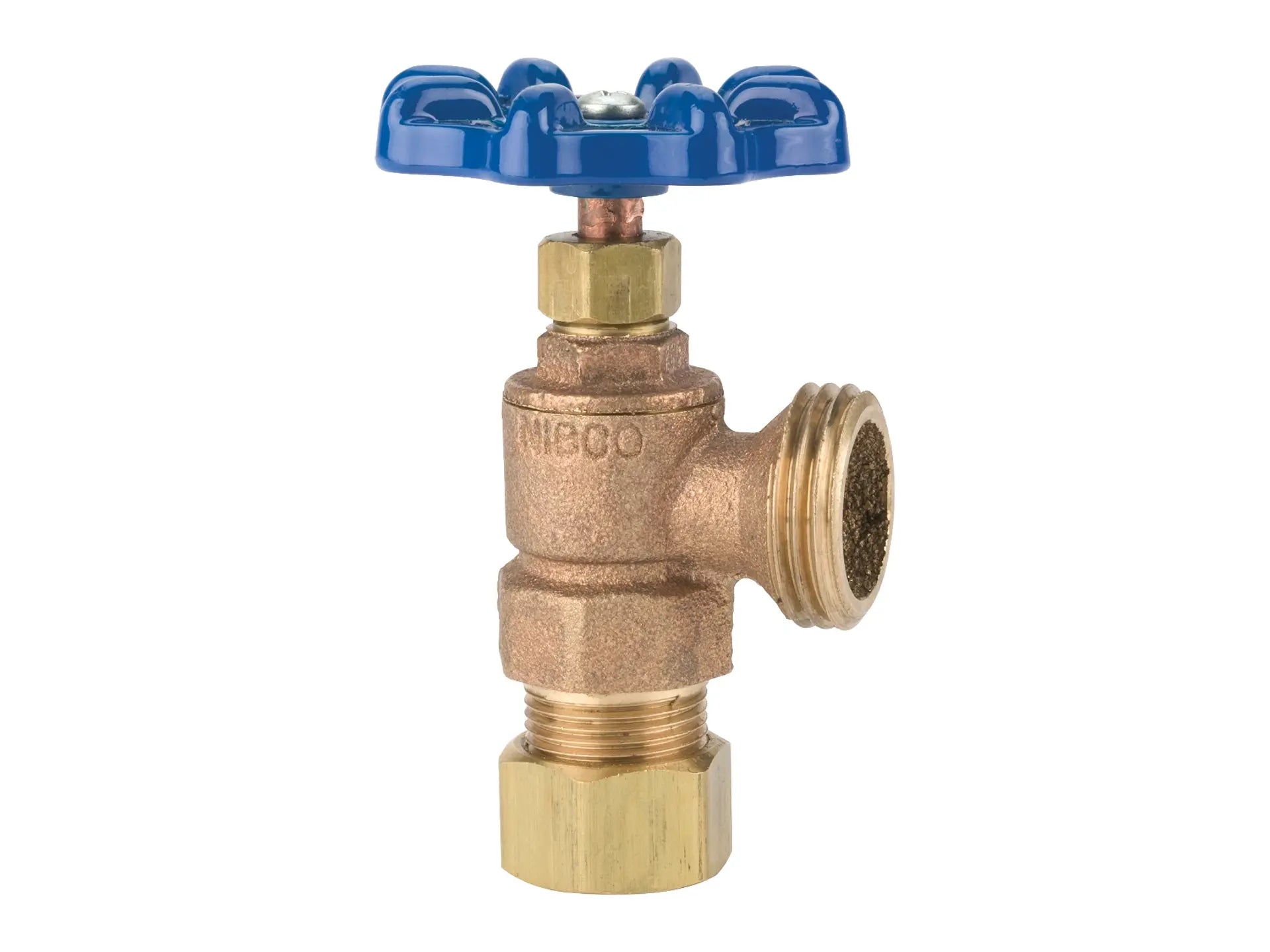 NIBCO N53LEP6, 1/2 in. Boiler Drain Transition, Compression to Hose 4464
