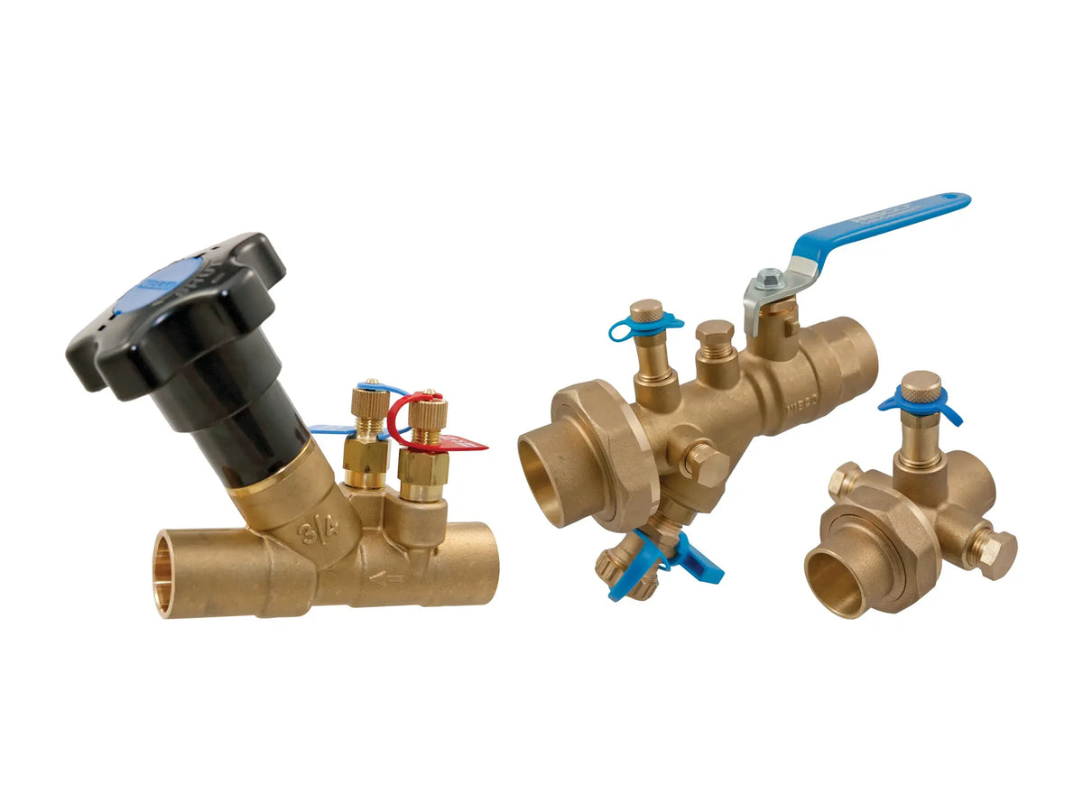 NIBCO NCC2S00B, 1-1/4 in. FLO-BOSS Coil-Connect Kit Solder, Manual Balancing, Strainer Valve NCC2S