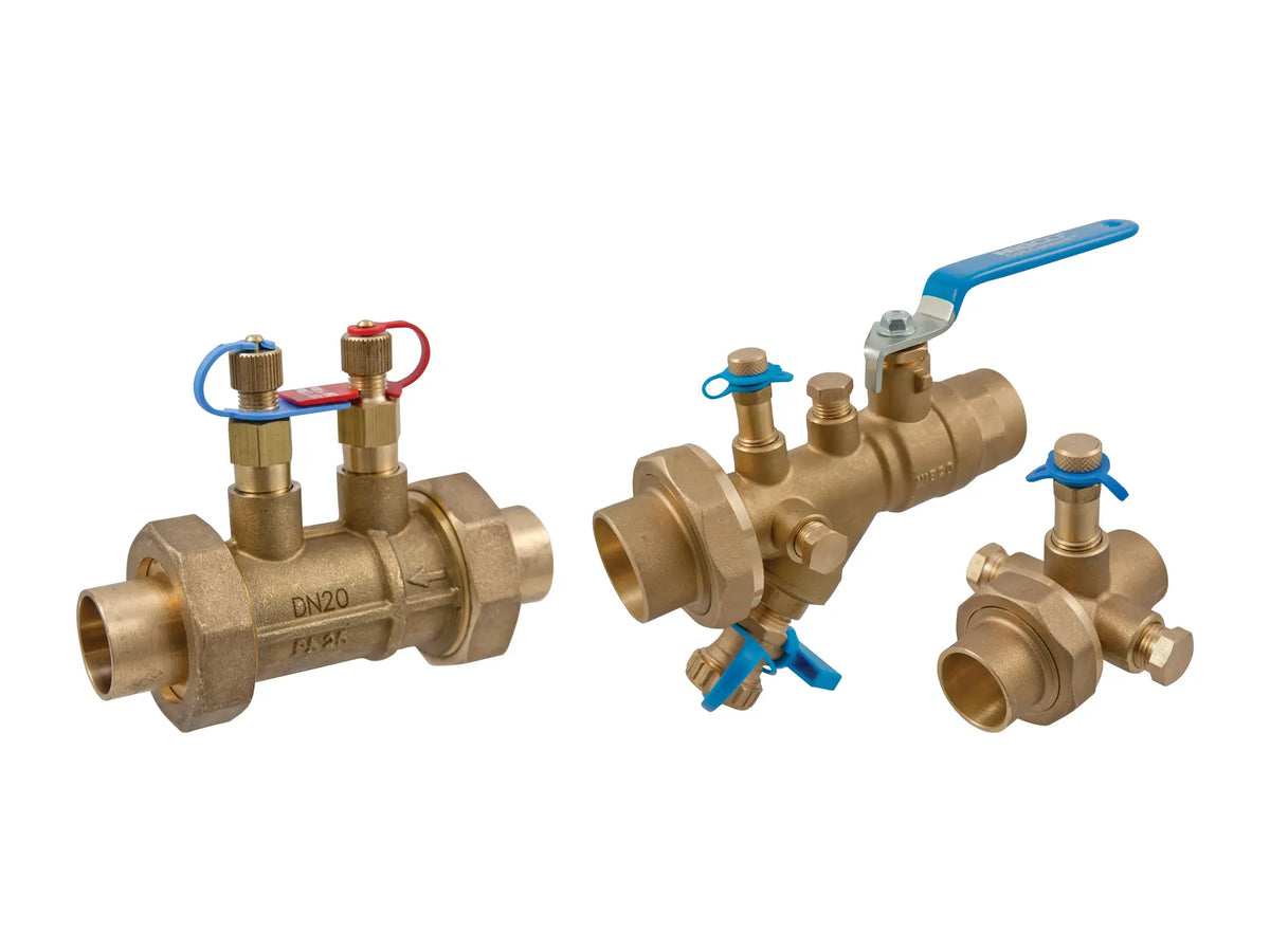 NIBCO NCC4S00D, 2 in. FLO-BOSS Coil-Connect Kit Solder, Automatic Balancing, Strainer Valve NCC4S