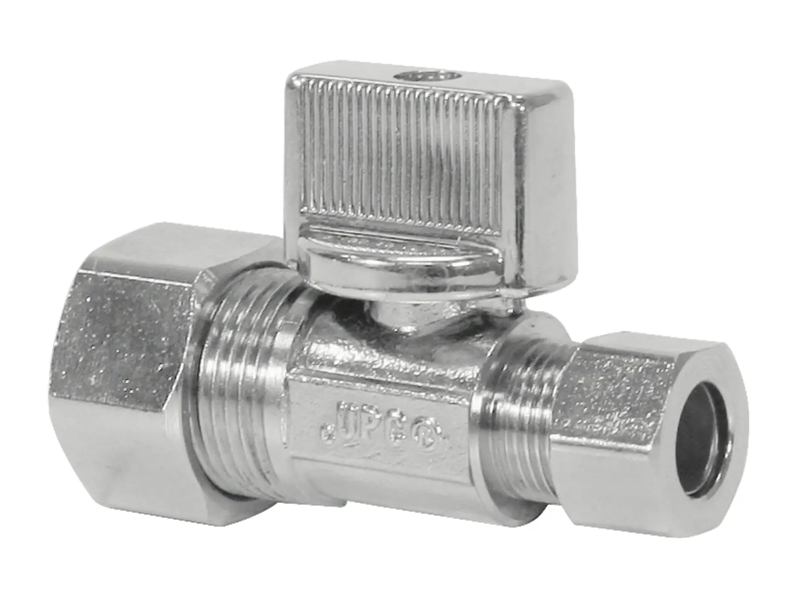 NIBCO ND613L85, 5/8 in. O.D. x 1/2 in. O.D. Supply Stop Valve Lead-Free