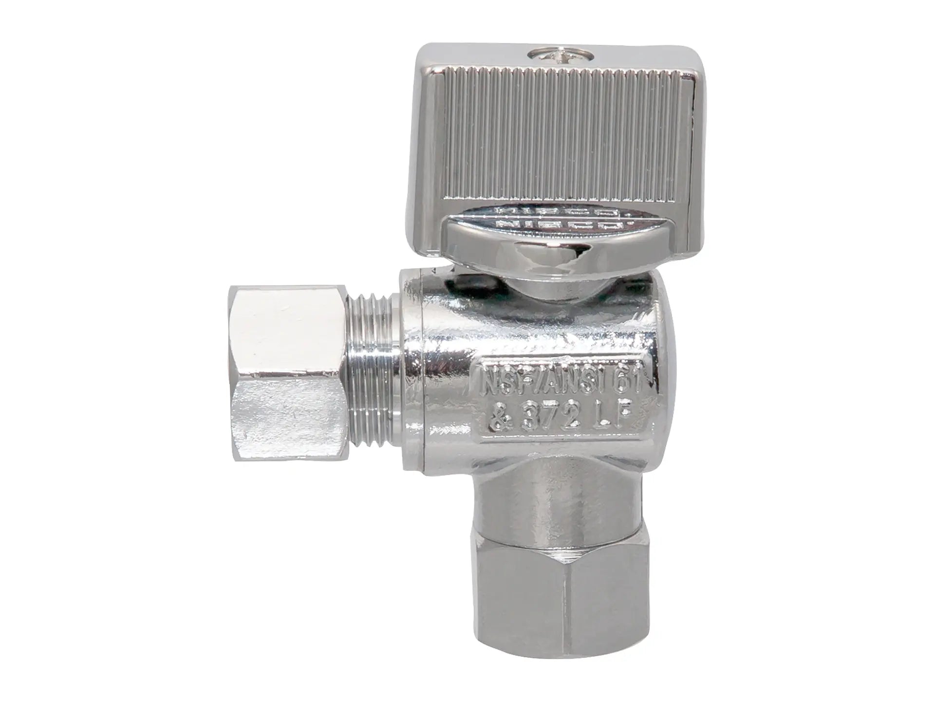 NIBCO ND614L1, 3/8 in. O.D. x 3/8 in. O.D. Supply Stop Valve Lead-Free
