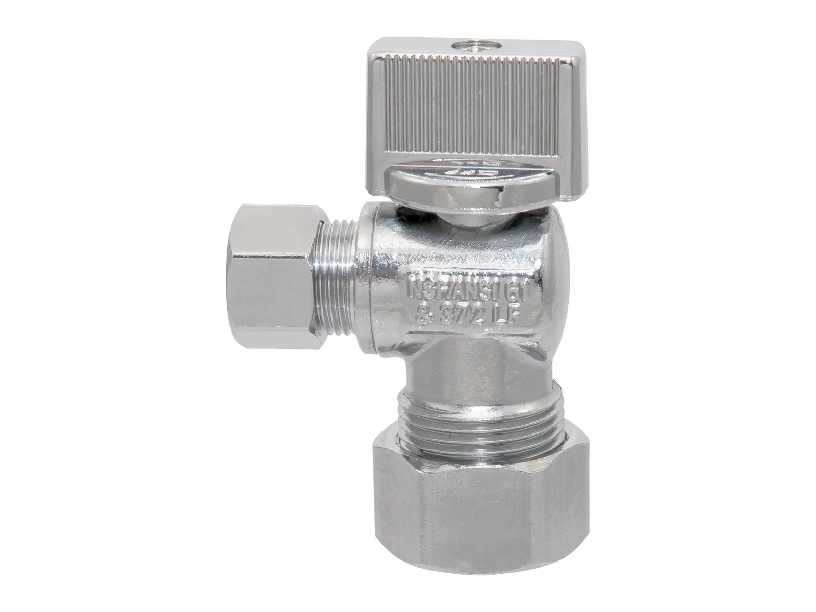NIBCO ND614L6, 5/8 in. O.D. x 1/4 in. O.D. Supply Stop Valve Lead-Free