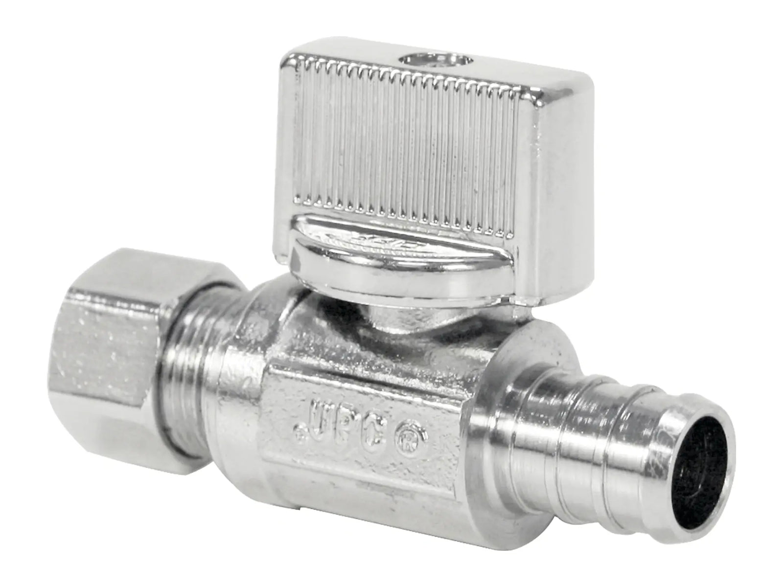 NIBCO ND615L8, 1/2 in. x 1/4 in. O.D. Supply Stop Valve Lead-Free