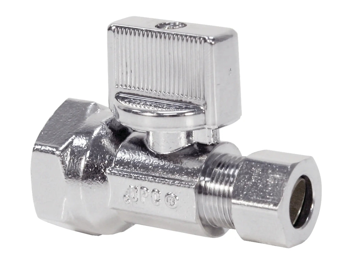 NIBCO ND616L6, 1/2 in. x 3/8 in. O.D. Supply Stop Valve Lead-Free