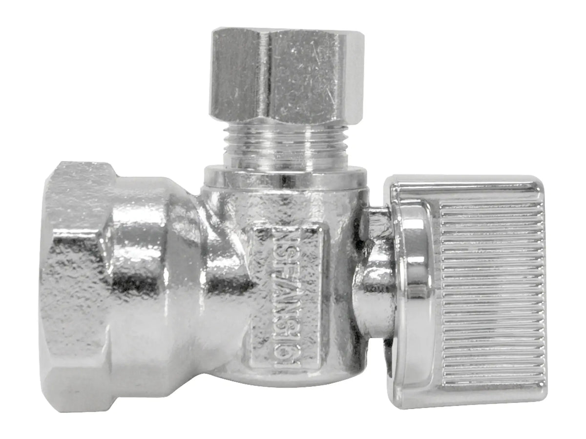 NIBCO ND617L7, 1/2 in. x 3/8 in. O.D. Supply Stop Valve Lead-Free