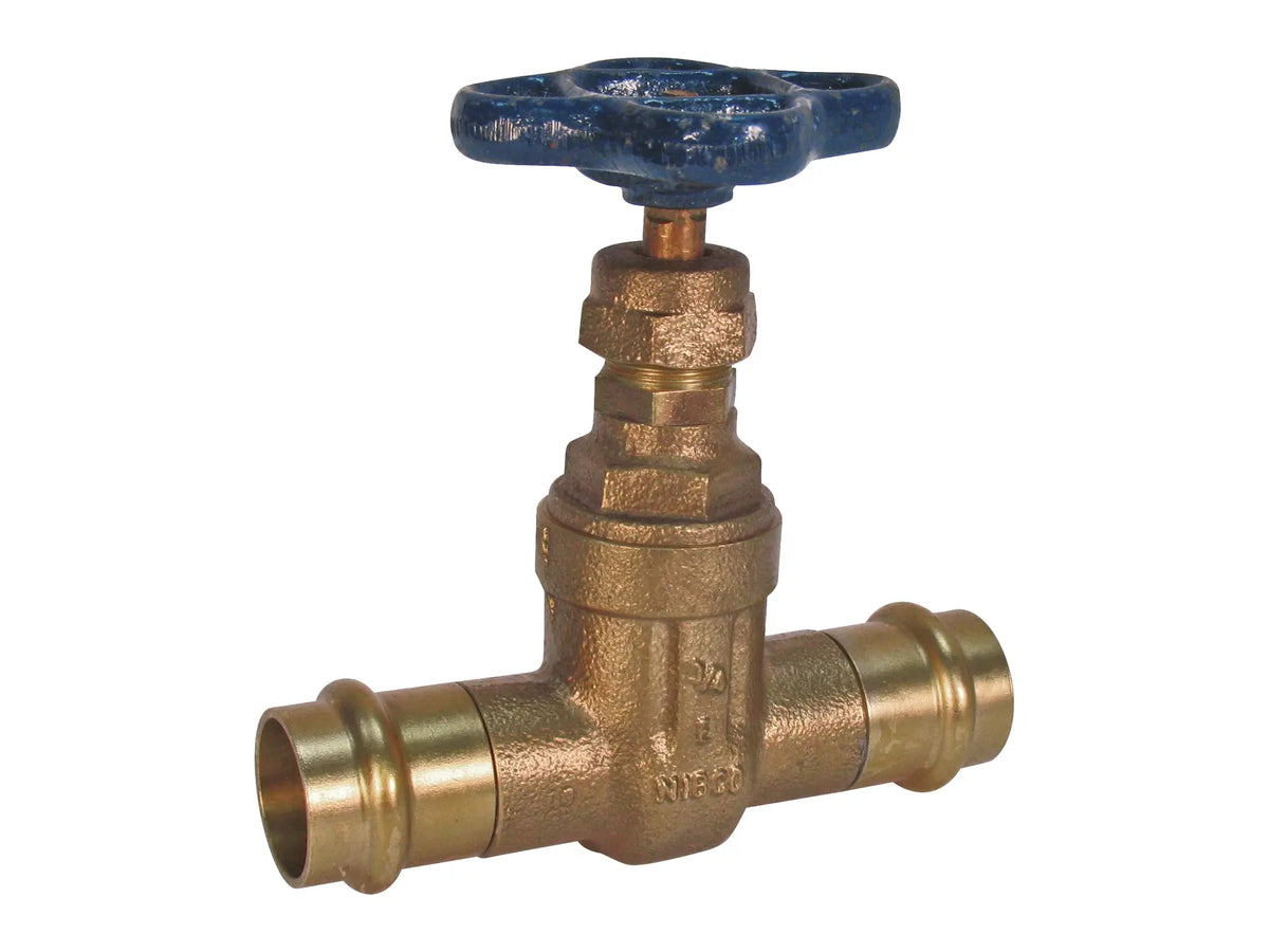 NIBCO NF0J00C, 1-1/2 in. x 1-1/2 in. Gate Valve Bronze, 200 PSI, Non-Rising Stem PF-113