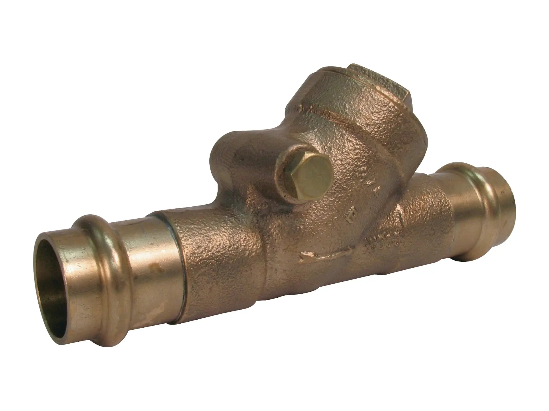 NIBCO NF7400C, 1-1/2 in. x 1-1/2 in. Check Valve Bronze, 200 PSI, Y-Pattern PF-413-Y
