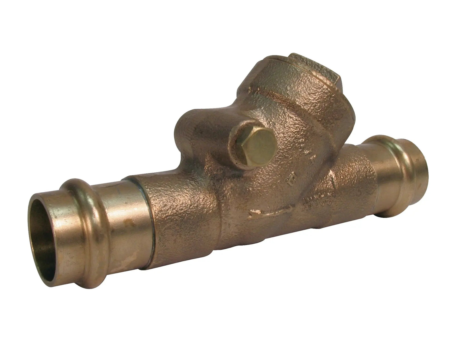 NIBCO NF7400D, 2 in. x 2 in. Check Valve Bronze, 200 PSI, Y-Pattern PF-413-Y