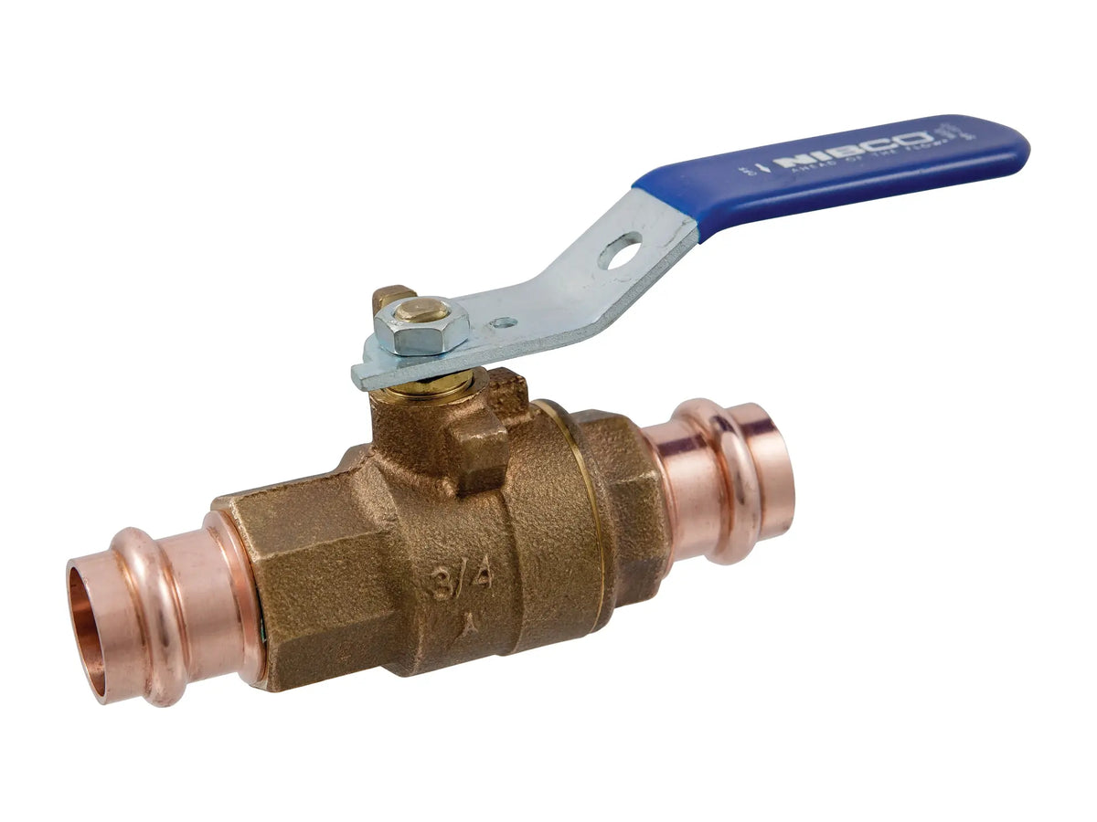 NIBCO NF84CFA, 1 in. Ball Valve Bronze, 250 PSI PC58570EMLL