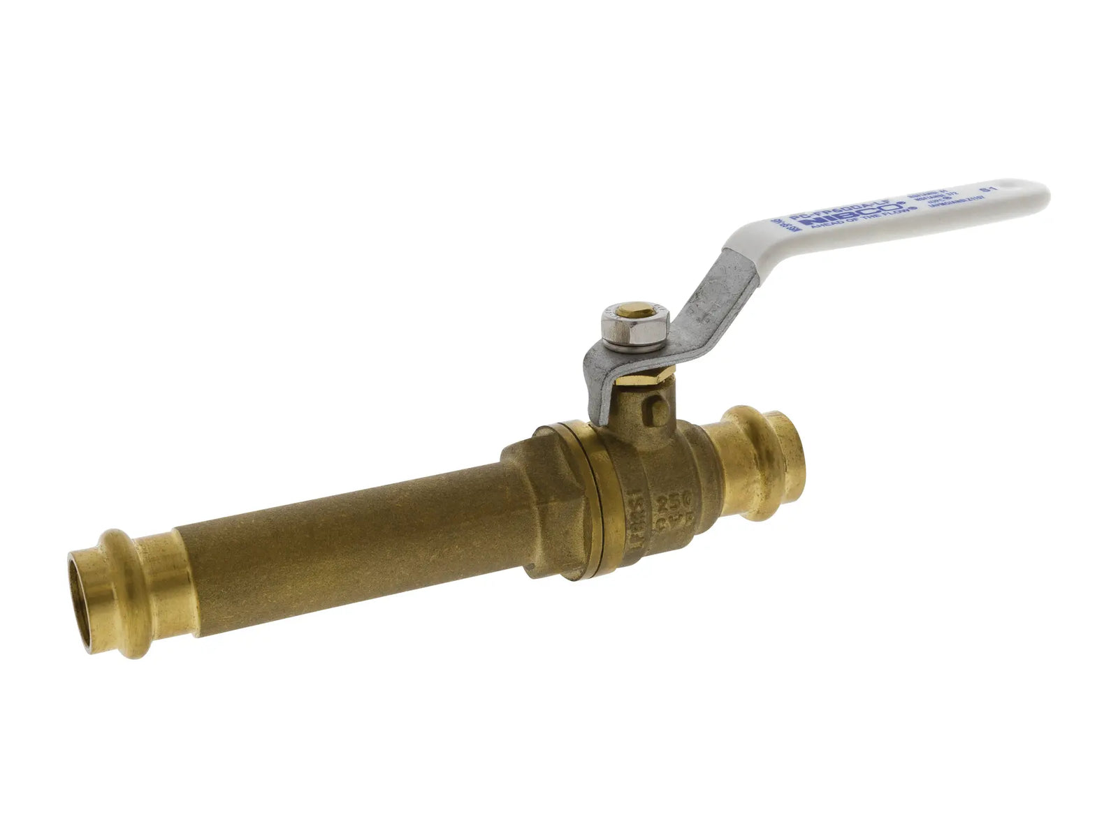 NIBCO NF99SX8, 3/4 in. Press System Slip Ball Valve Body PxP PC-FP-600AS-LF
