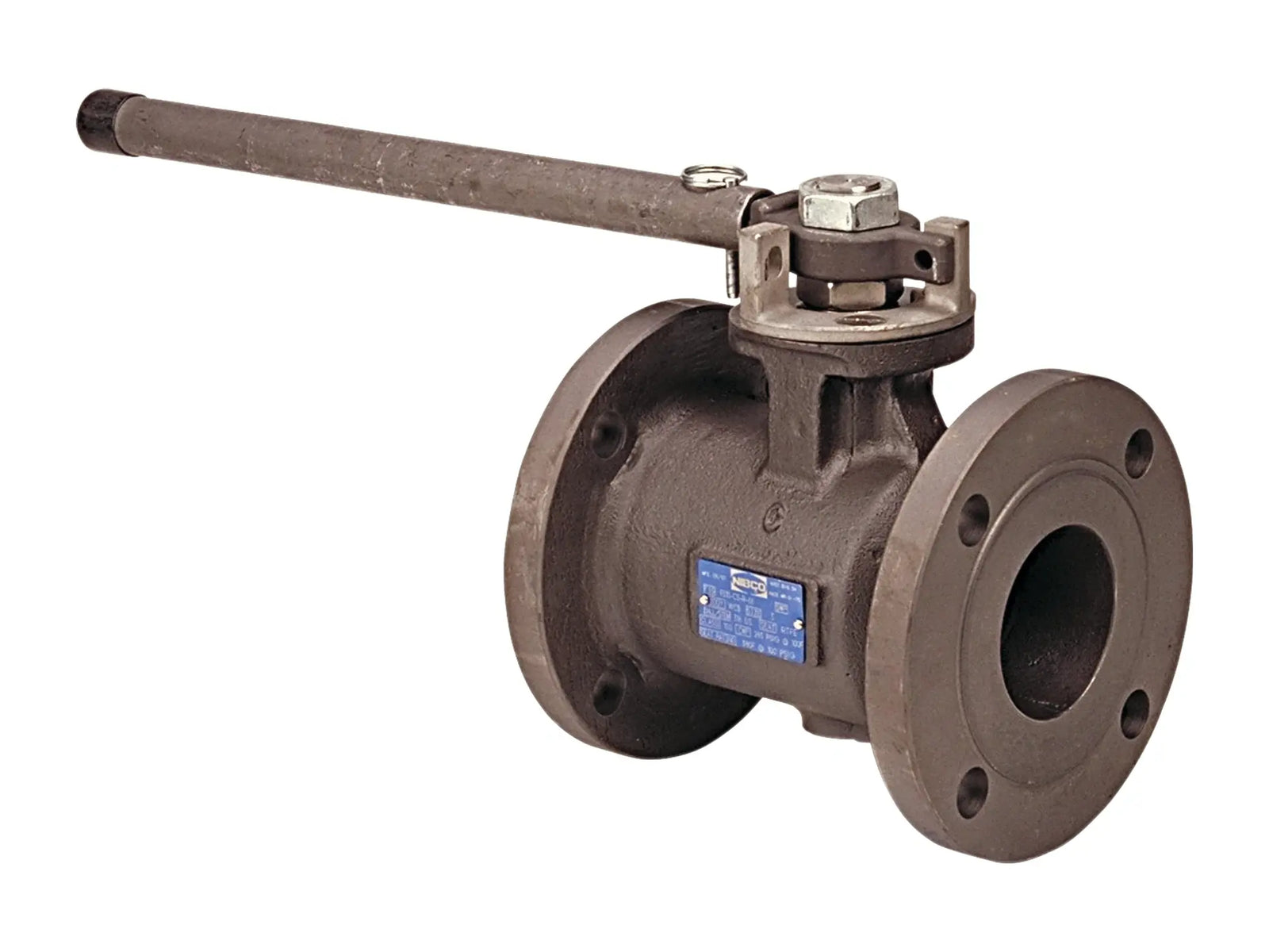 NIBCO NG1046F, 3 in. Unibody Carbon Steel Ball Valve Class 150, Fire Safe F-510-CSR-66-FS-GO