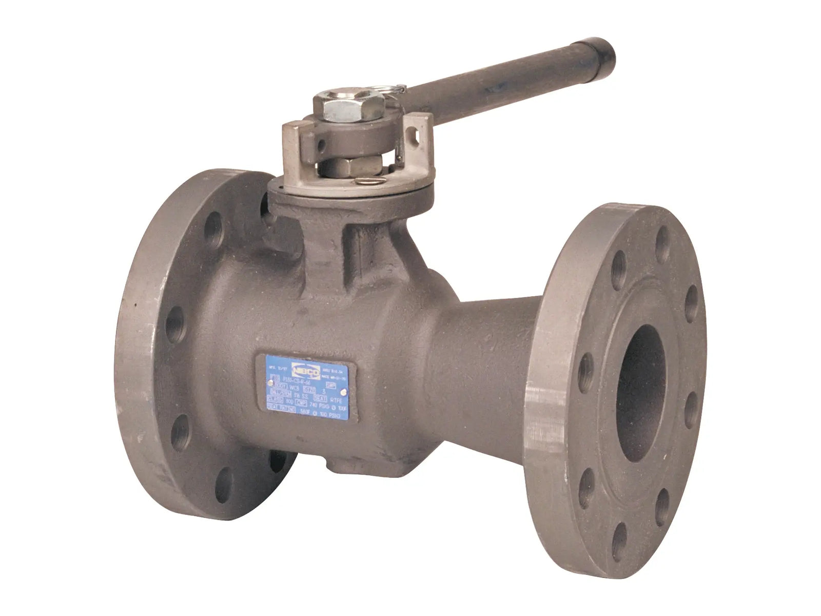 NIBCO NG1140K, 6 in. Unibody Carbon Steel Ball Valve Class 300, Fire Safe F-530-CS-R-66-FS