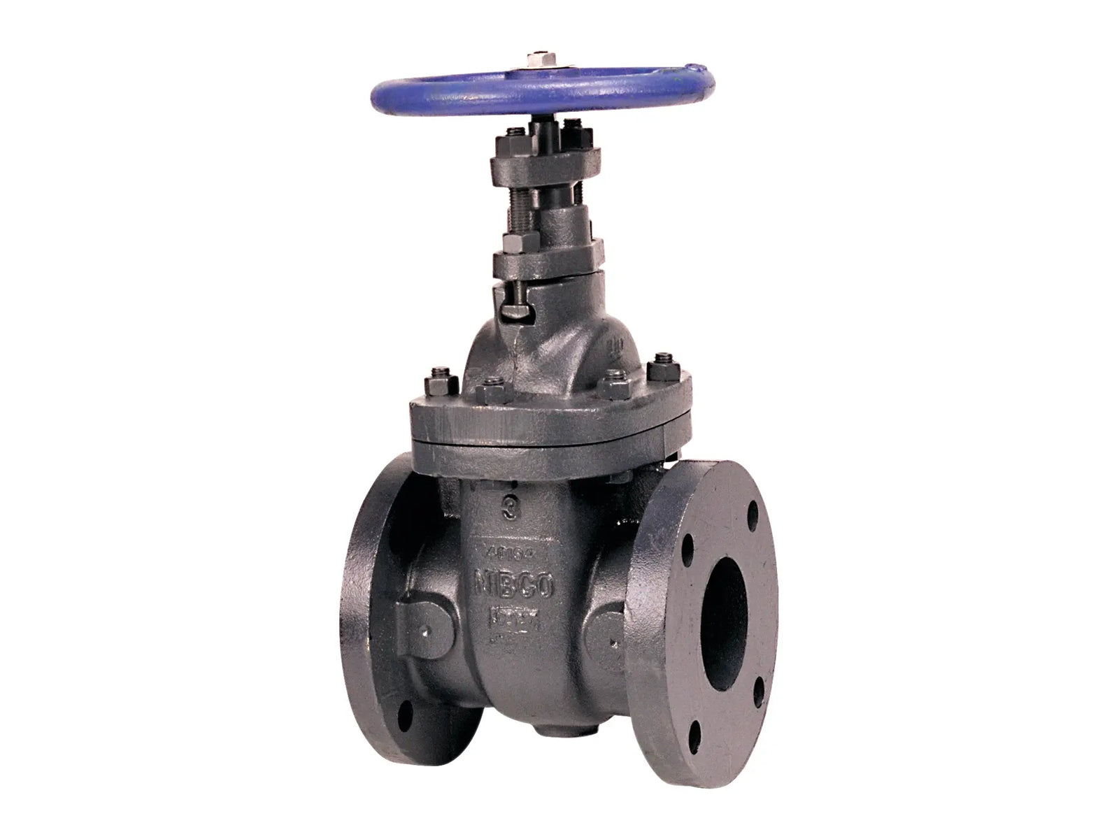 NIBCO NHAC00N, 12 in. Gate Valve Class 125, Cast Iron, Non-Rising Stem, Flanged F-619