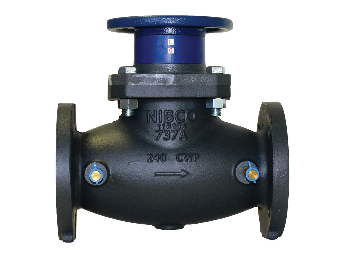 NIBCO NHC801D, 2 in. Balancing Valve Manual, Flanged F-737-A