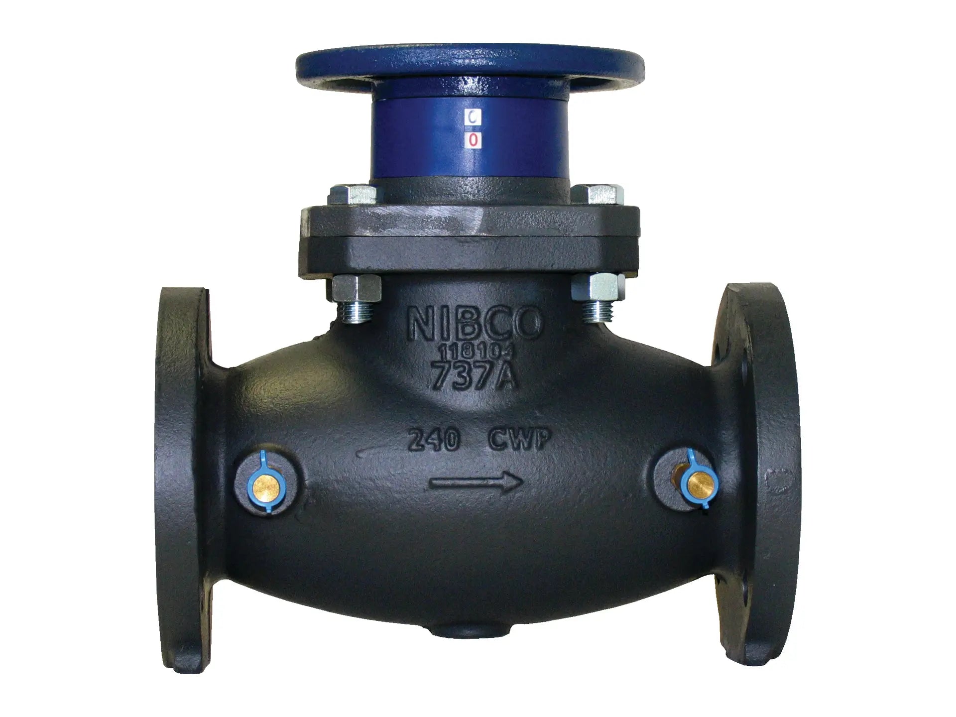 NIBCO NHC801K, 6 in. Balancing Valve Manual, Flanged F-737-A